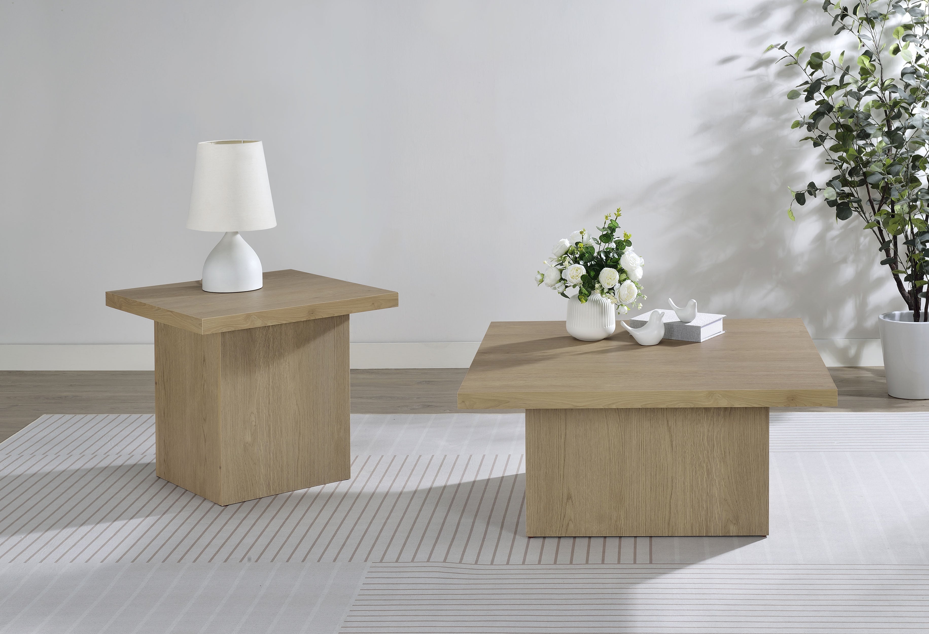 Devar Coffee Table Set - Ideal Furniture (Fresno,CA)