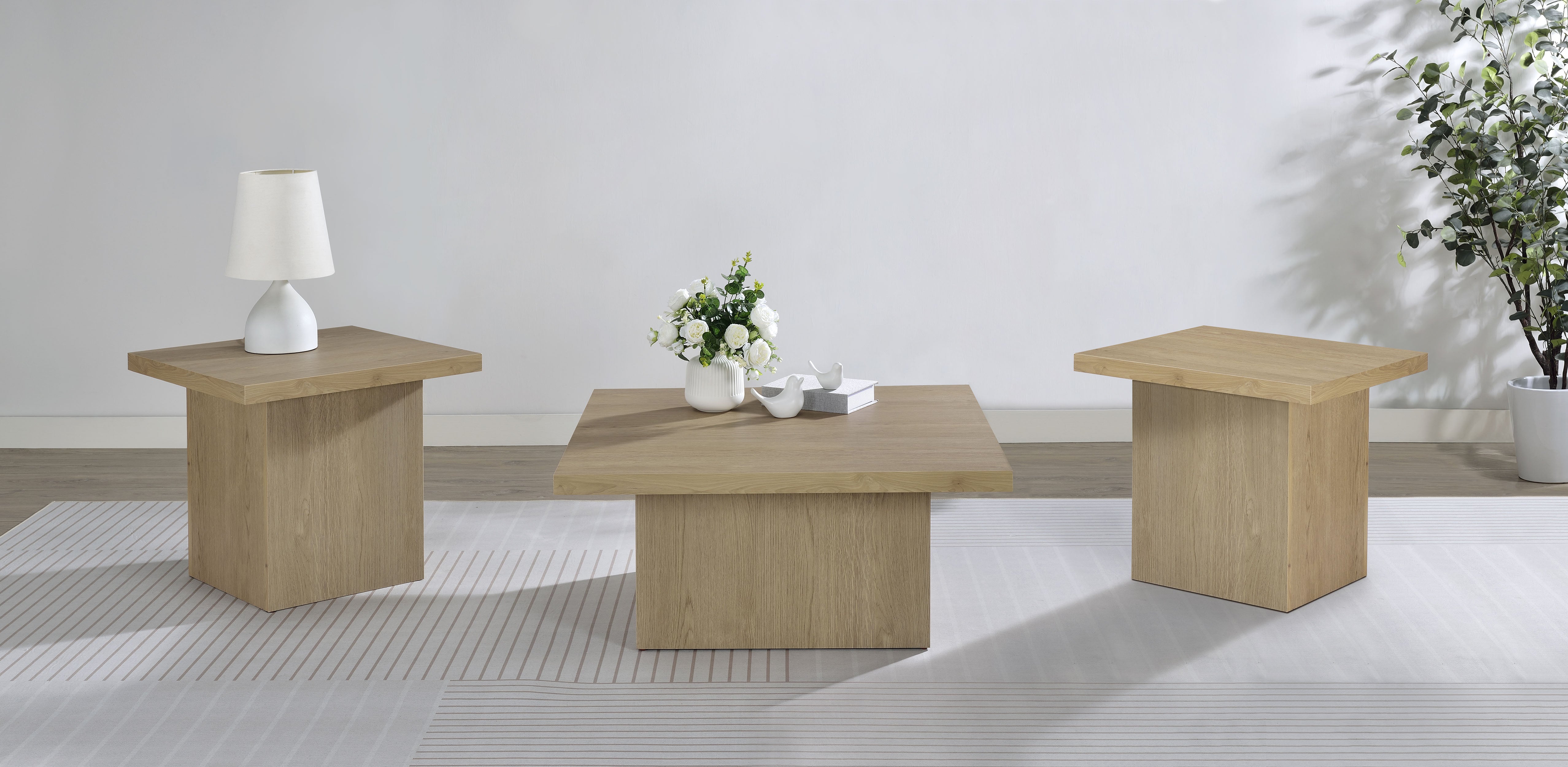 Devar Coffee Table Set - Ideal Furniture (Fresno,CA)
