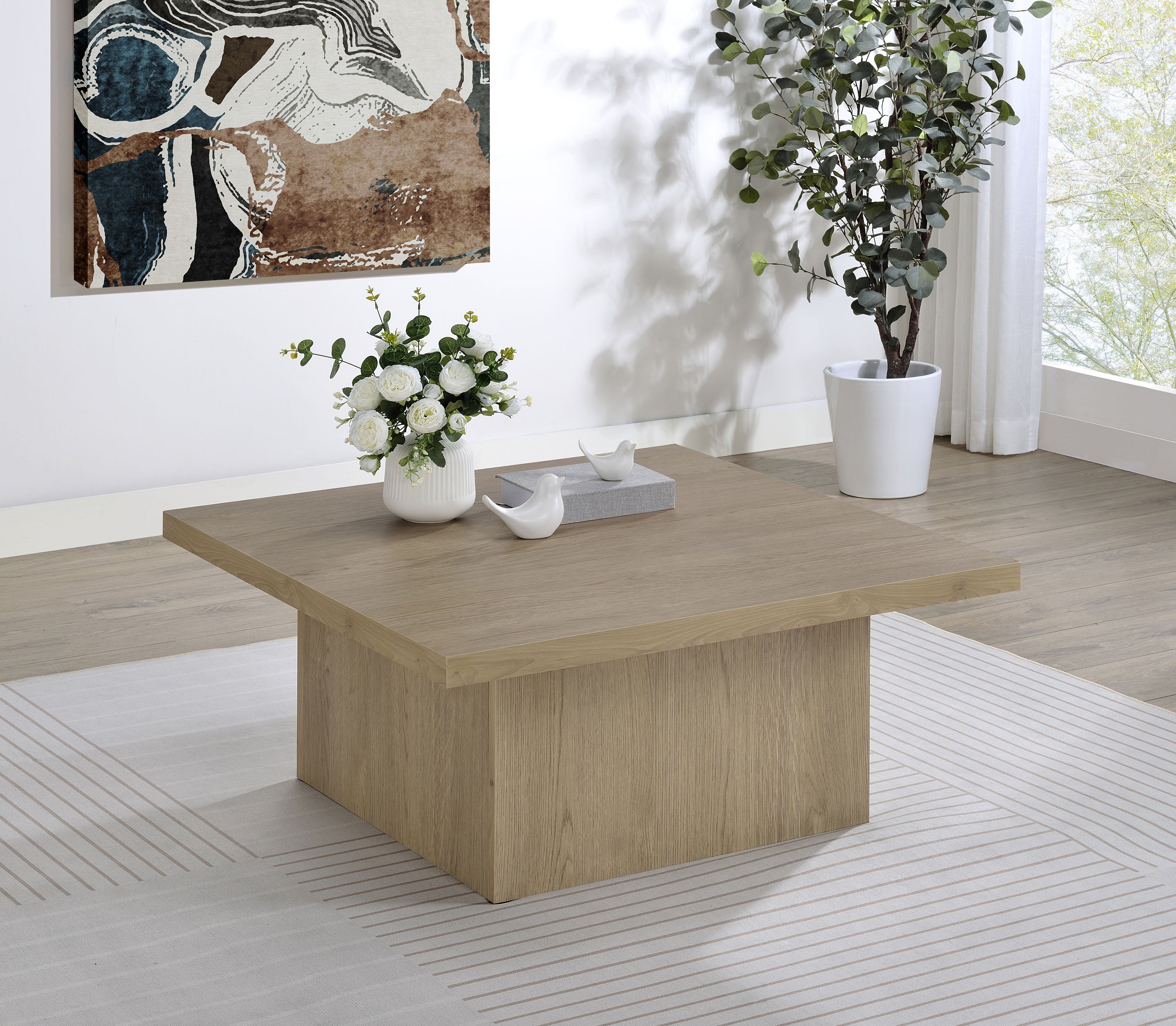 Devar Coffee Table - Ideal Furniture (Fresno,CA)