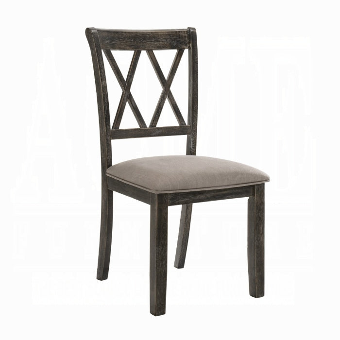 Claudia II Side Chair Set-2 - Ideal Furniture (Fresno,CA)
