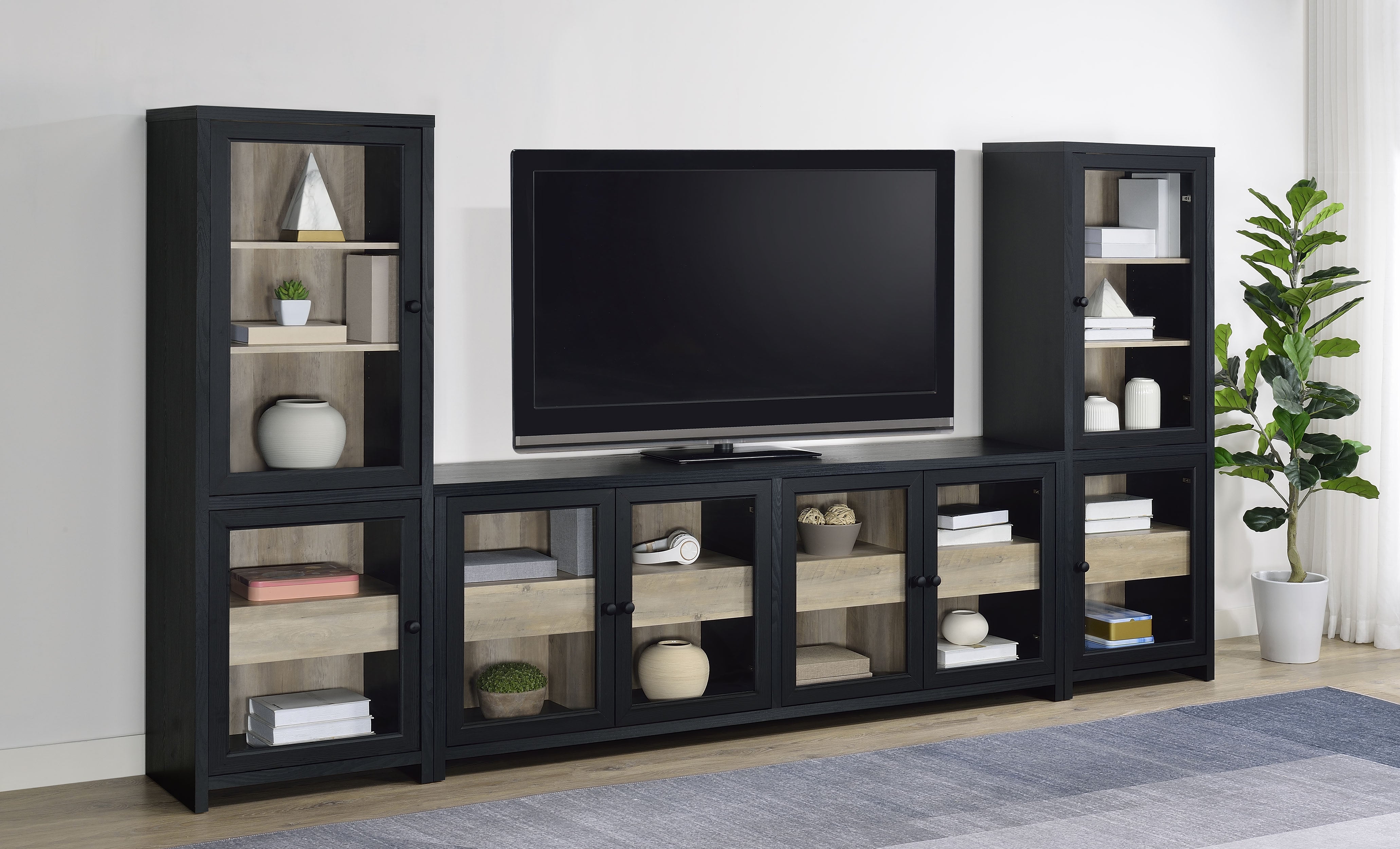 Denison Entertainment Center - Ideal Furniture (Fresno,CA)