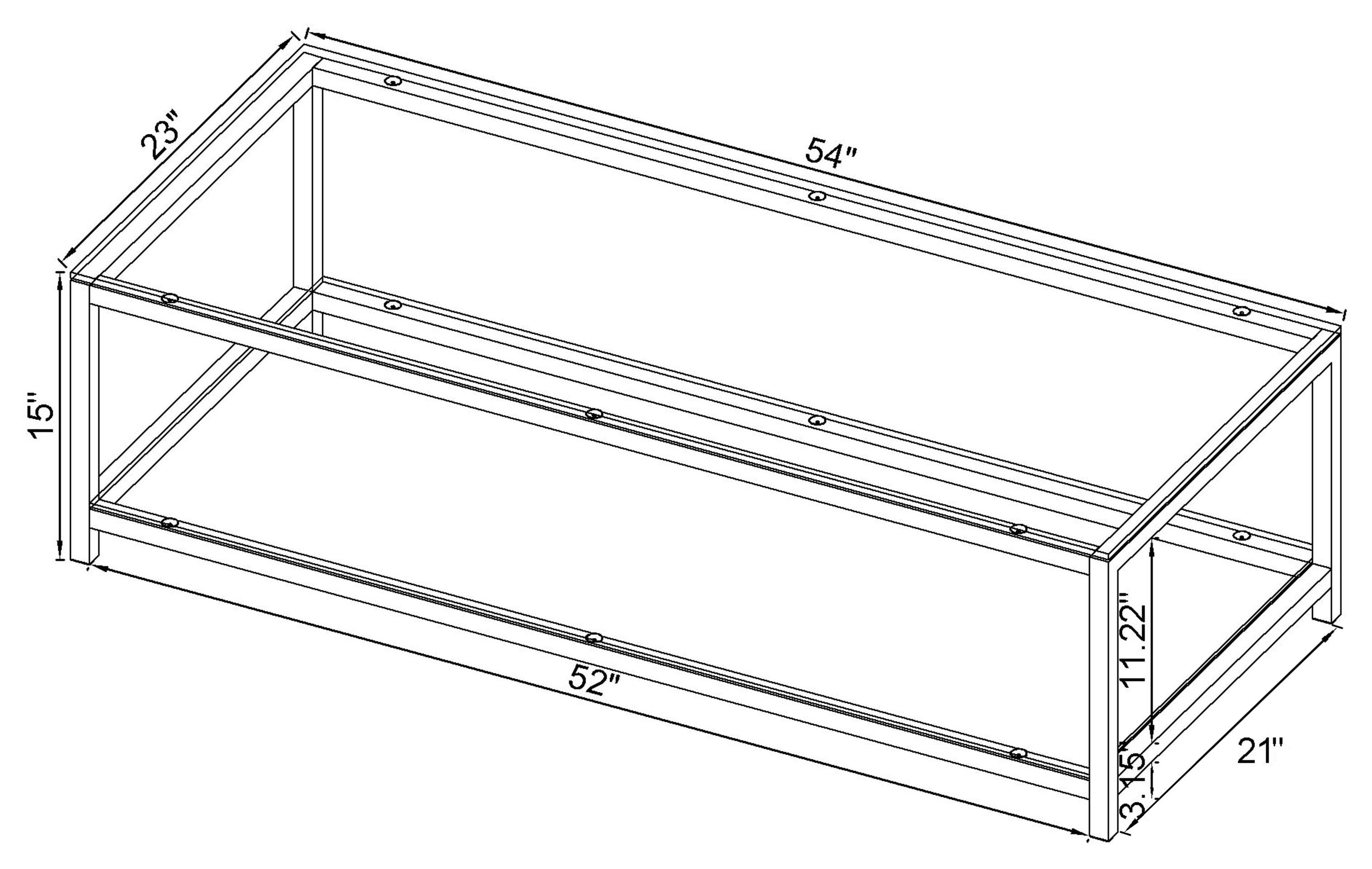 Trini Coffee Table - Ideal Furniture (Fresno,CA)