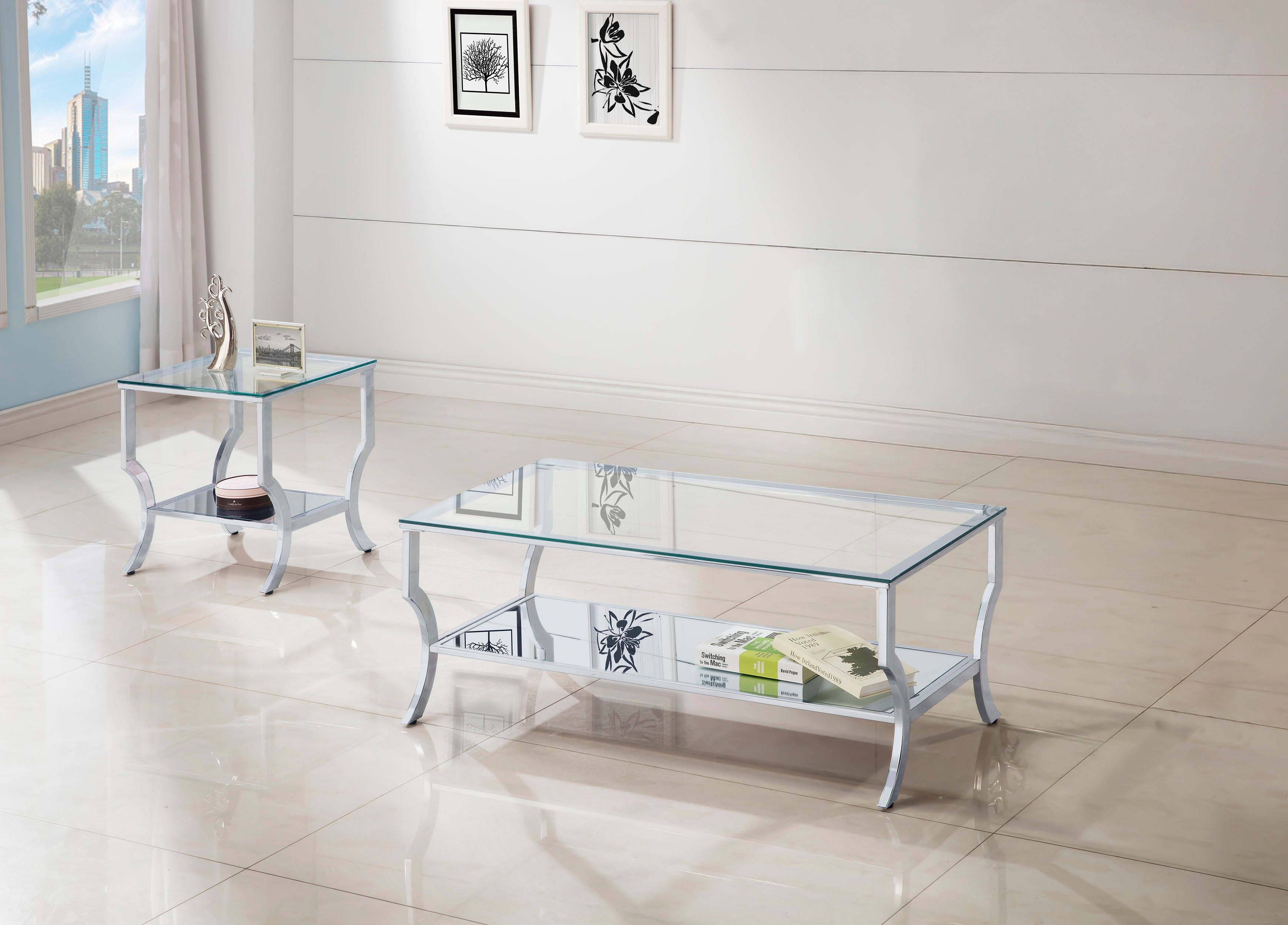 Saide Coffee Table Set - Ideal Furniture (Fresno,CA)