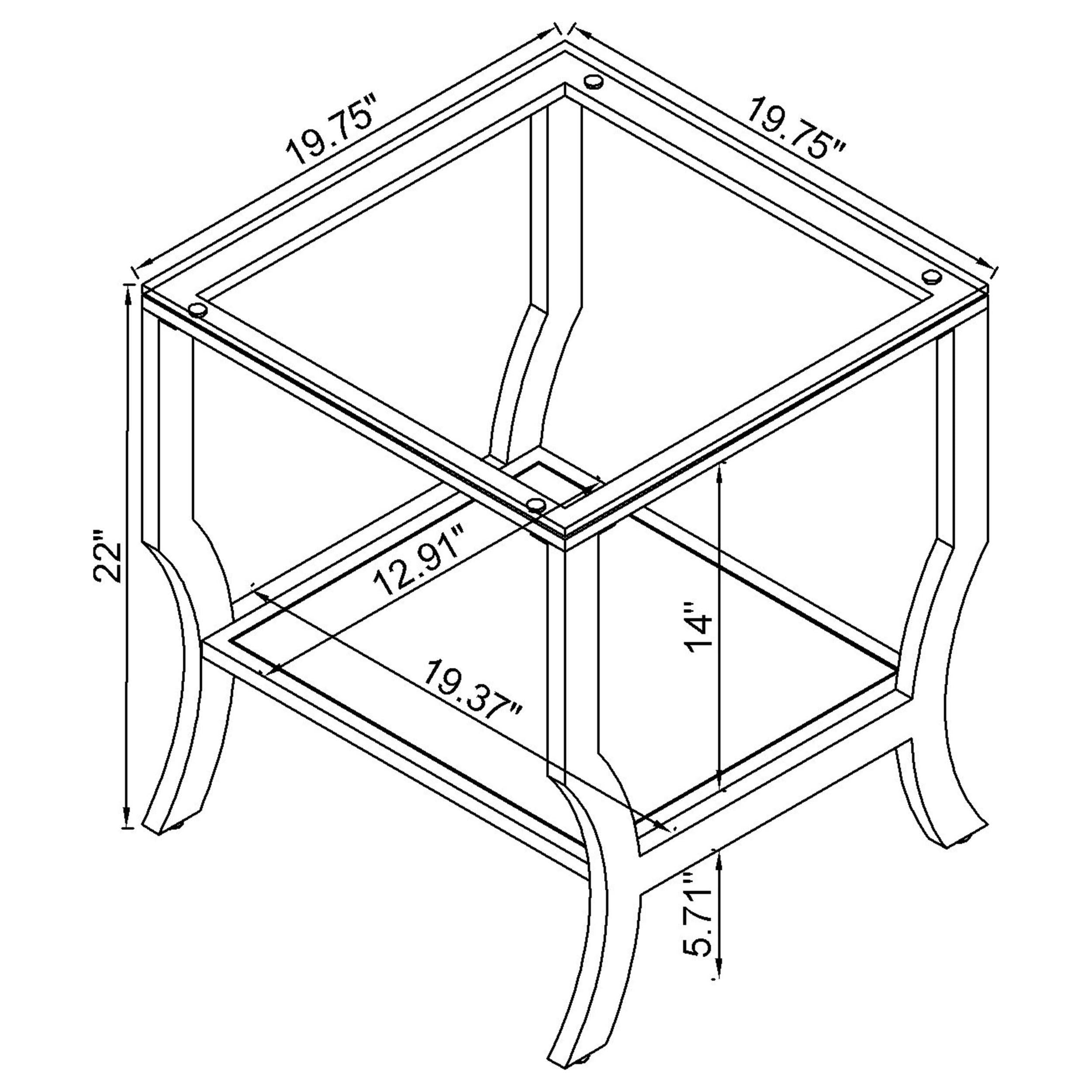 Saide Coffee Table Set - Ideal Furniture (Fresno,CA)