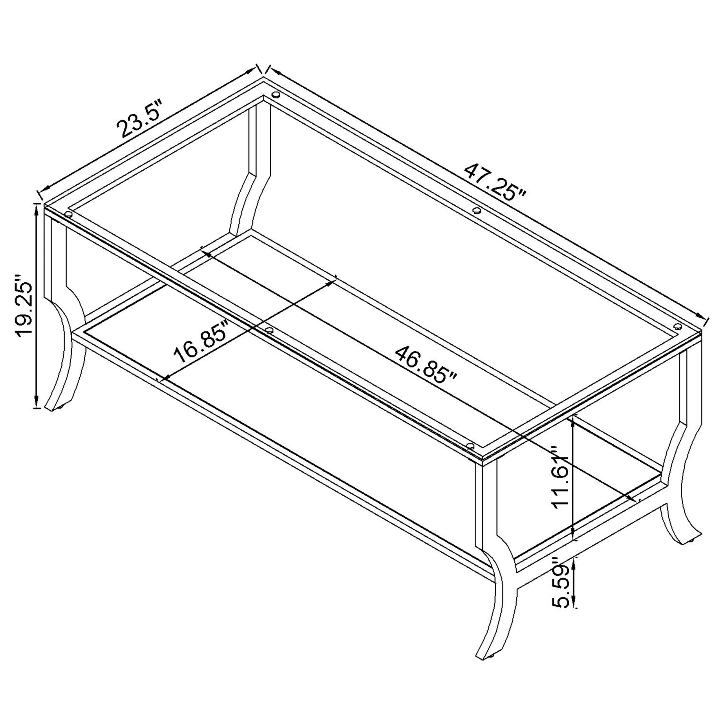 Saide Coffee Table - Ideal Furniture (Fresno,CA)