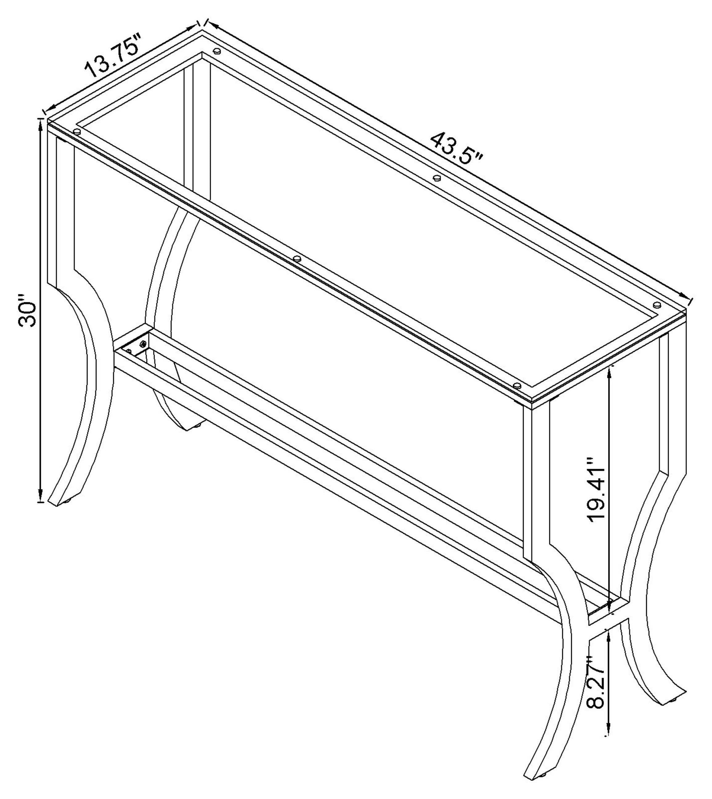 Saide Console Table - Ideal Furniture (Fresno,CA)