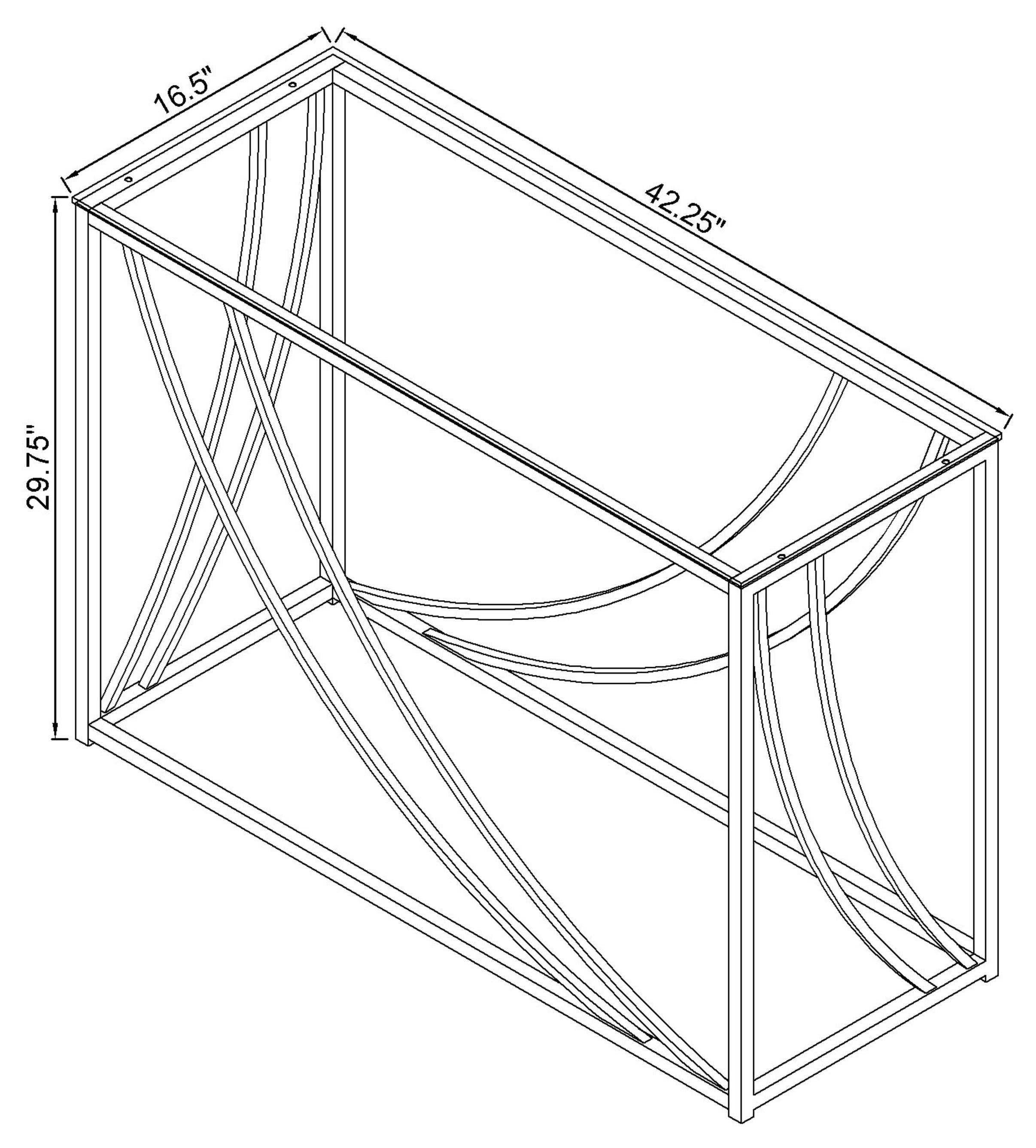 Lille Console Table - Ideal Furniture (Fresno,CA)