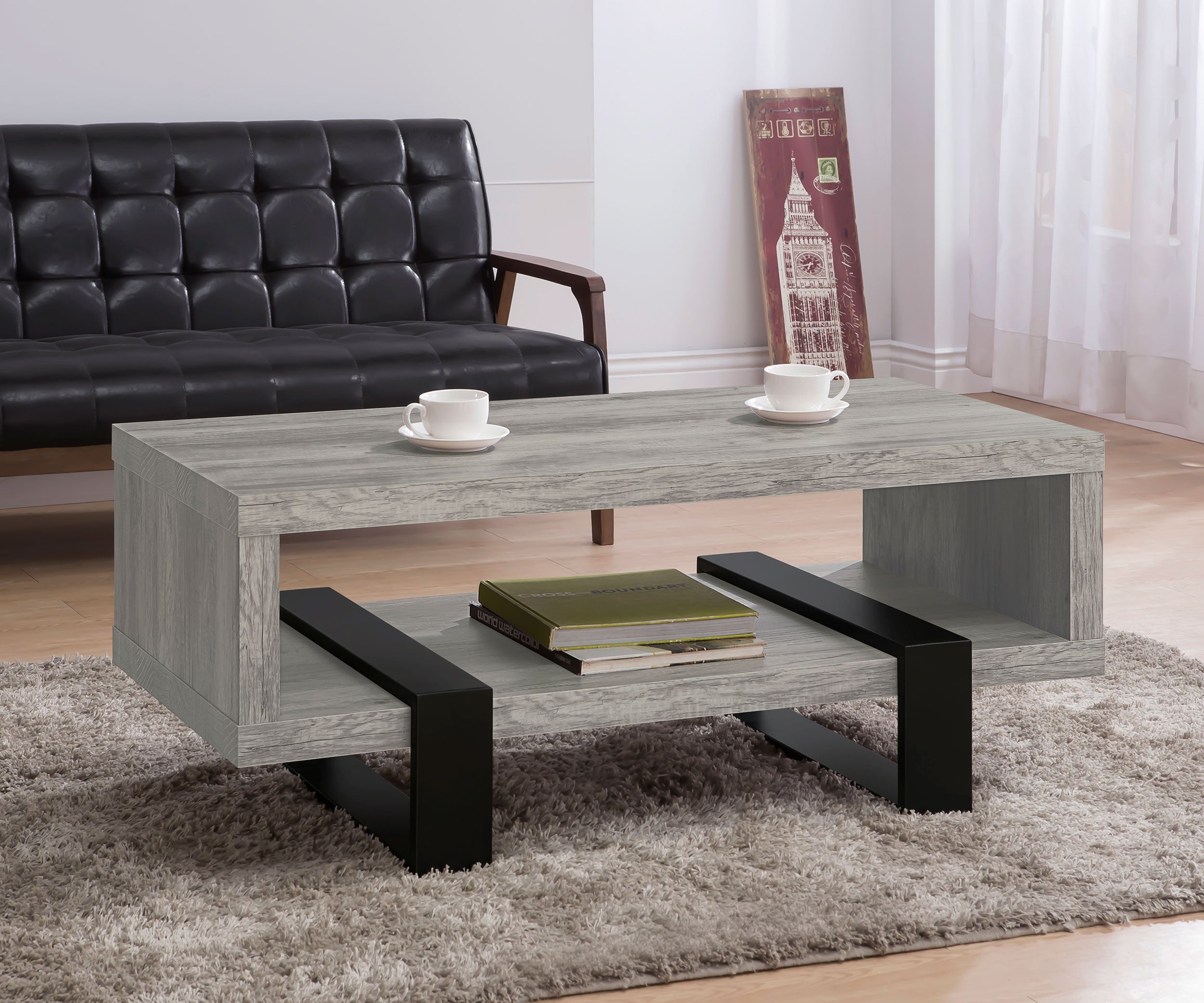 Dinard Coffee Table - Ideal Furniture (Fresno,CA)