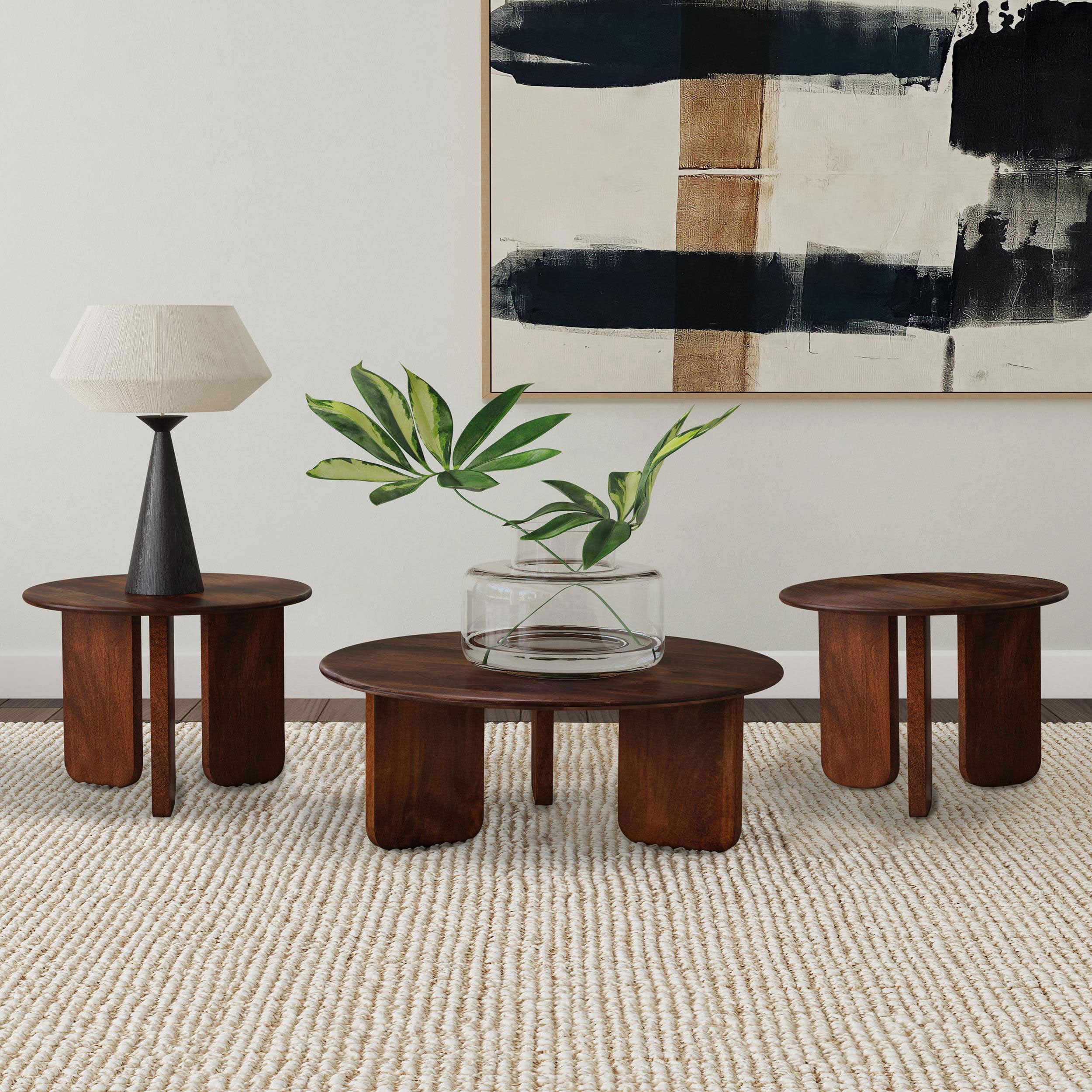 Dale Coffee Table Set - Ideal Furniture (Fresno,CA)