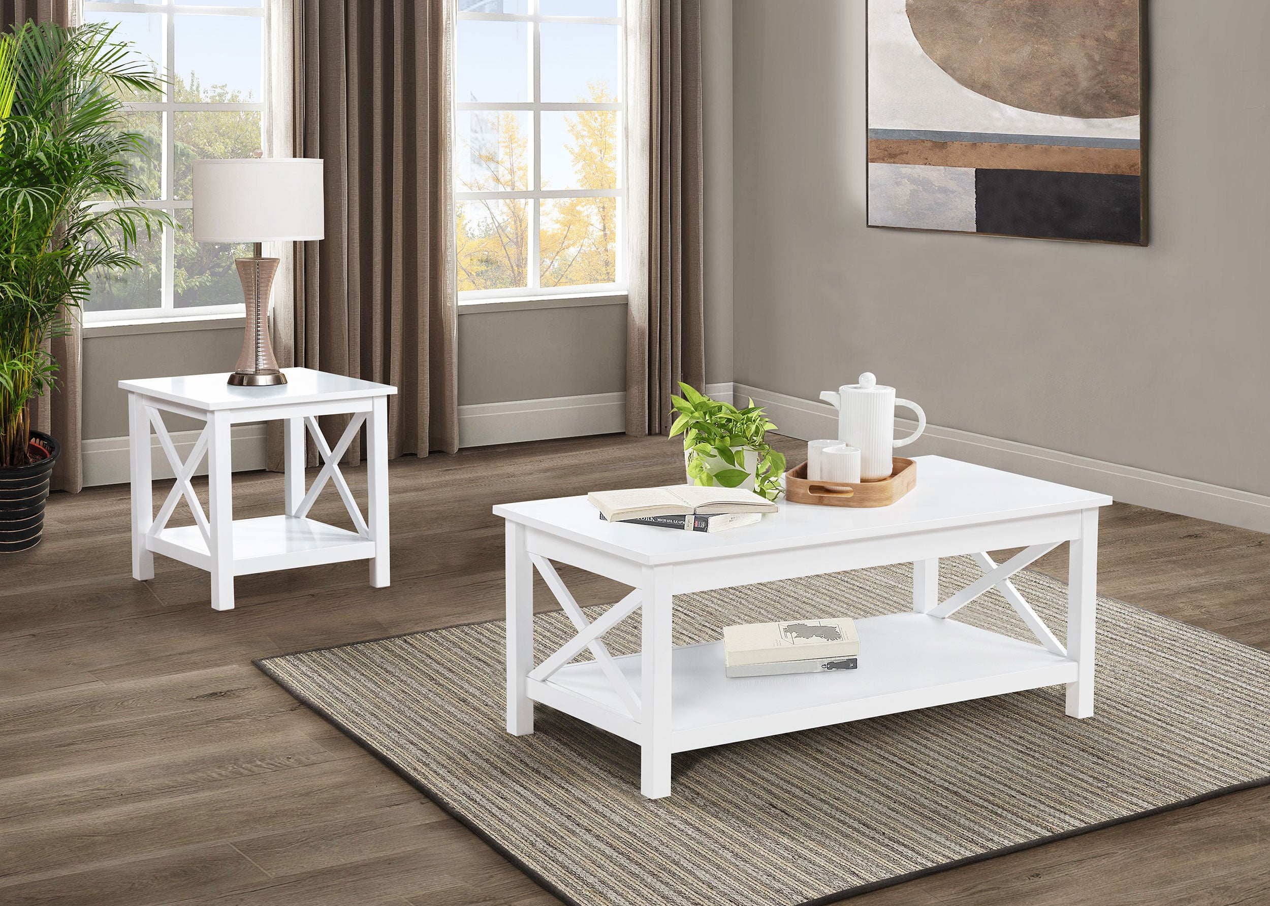Skyview Lift-Top Coffee Table Set - Ideal Furniture (Fresno,CA)
