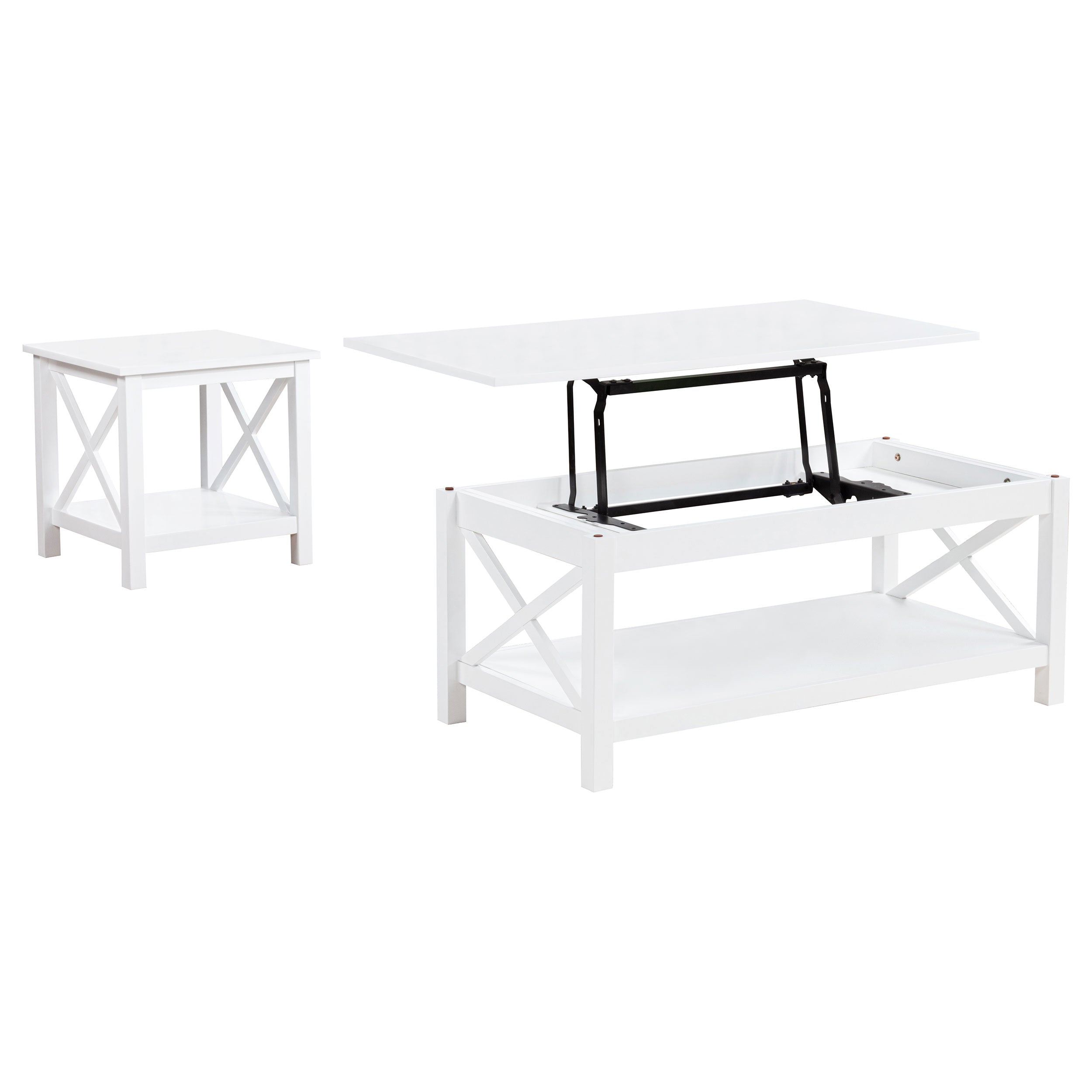 Skyview Lift-Top Coffee Table Set - Ideal Furniture (Fresno,CA)