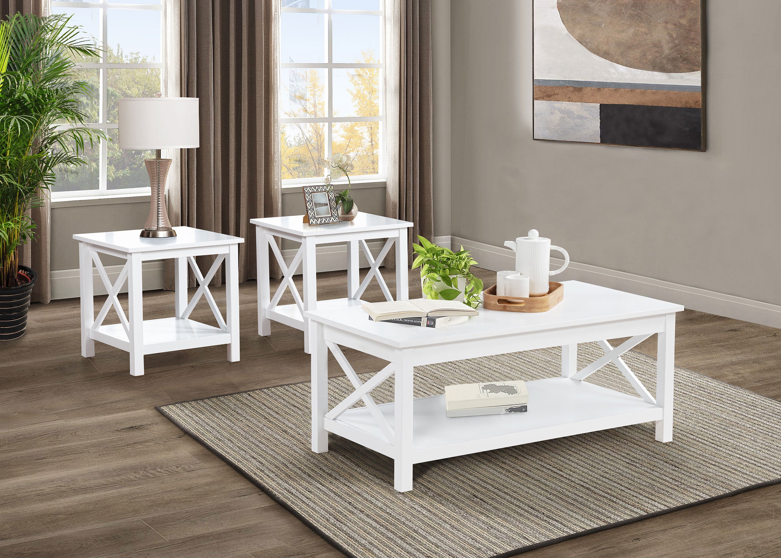 Skyview Lift-Top Coffee Table Set - Ideal Furniture (Fresno,CA)