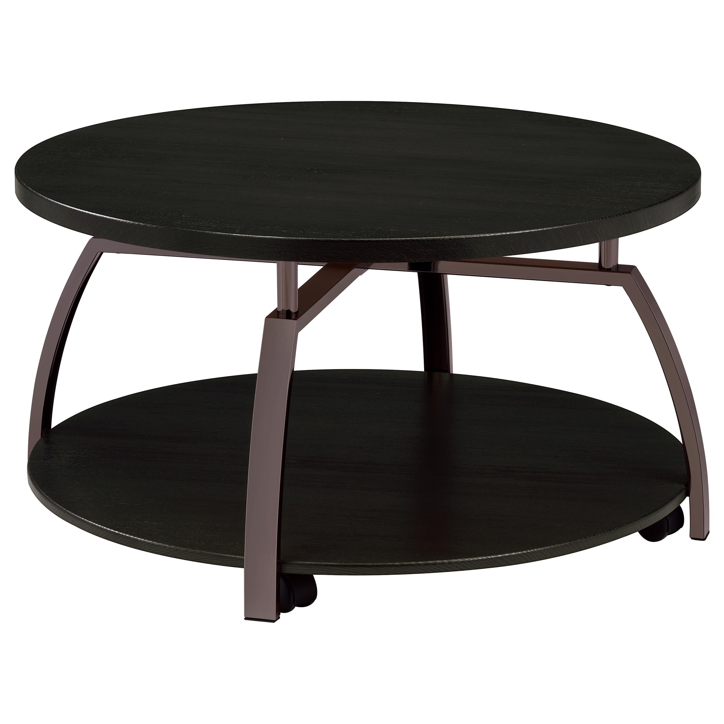 Dacre Mobile Coffee Table Set - Ideal Furniture (Fresno,CA)