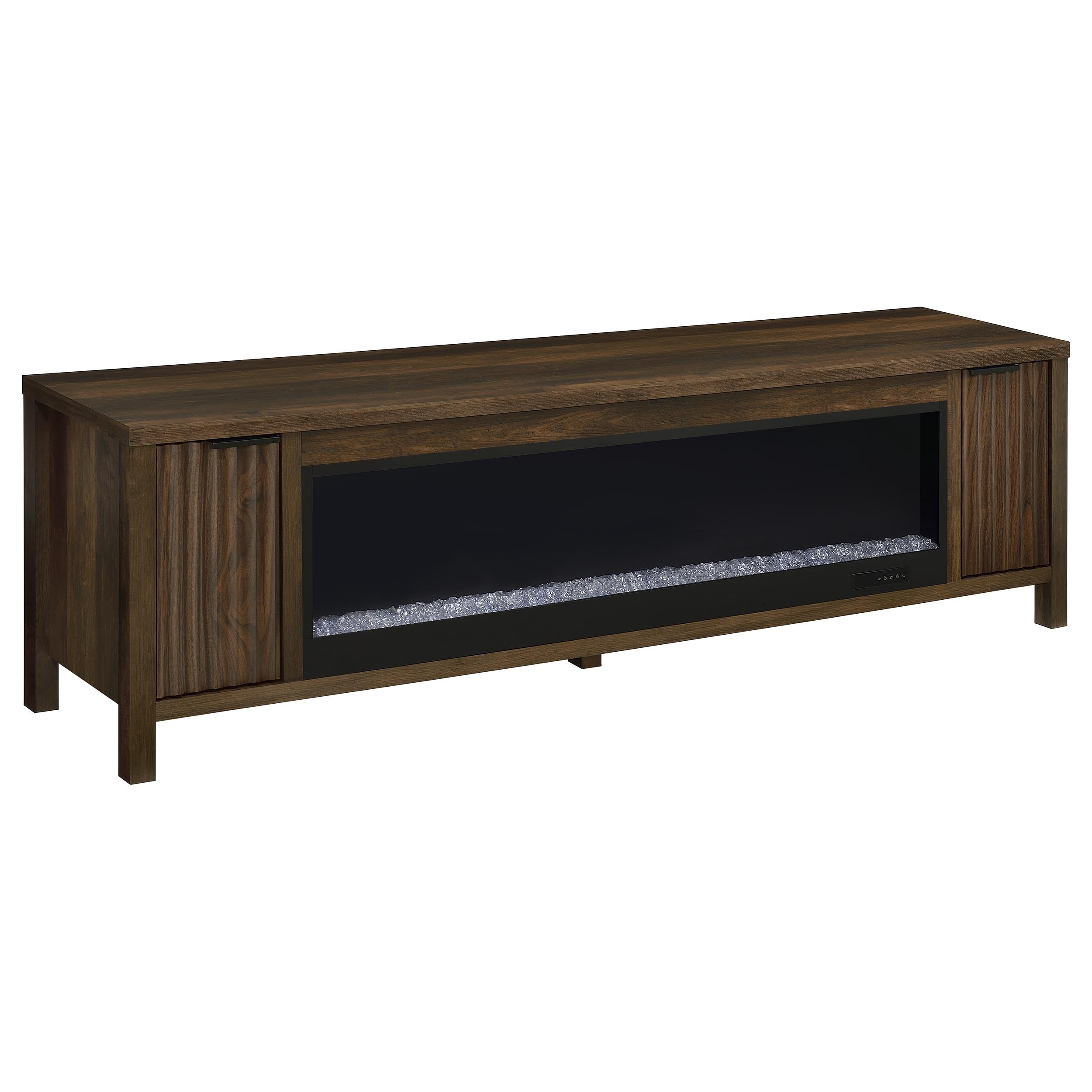 Carey TV Stand Fireplace Console - Ideal Furniture (Fresno,CA)