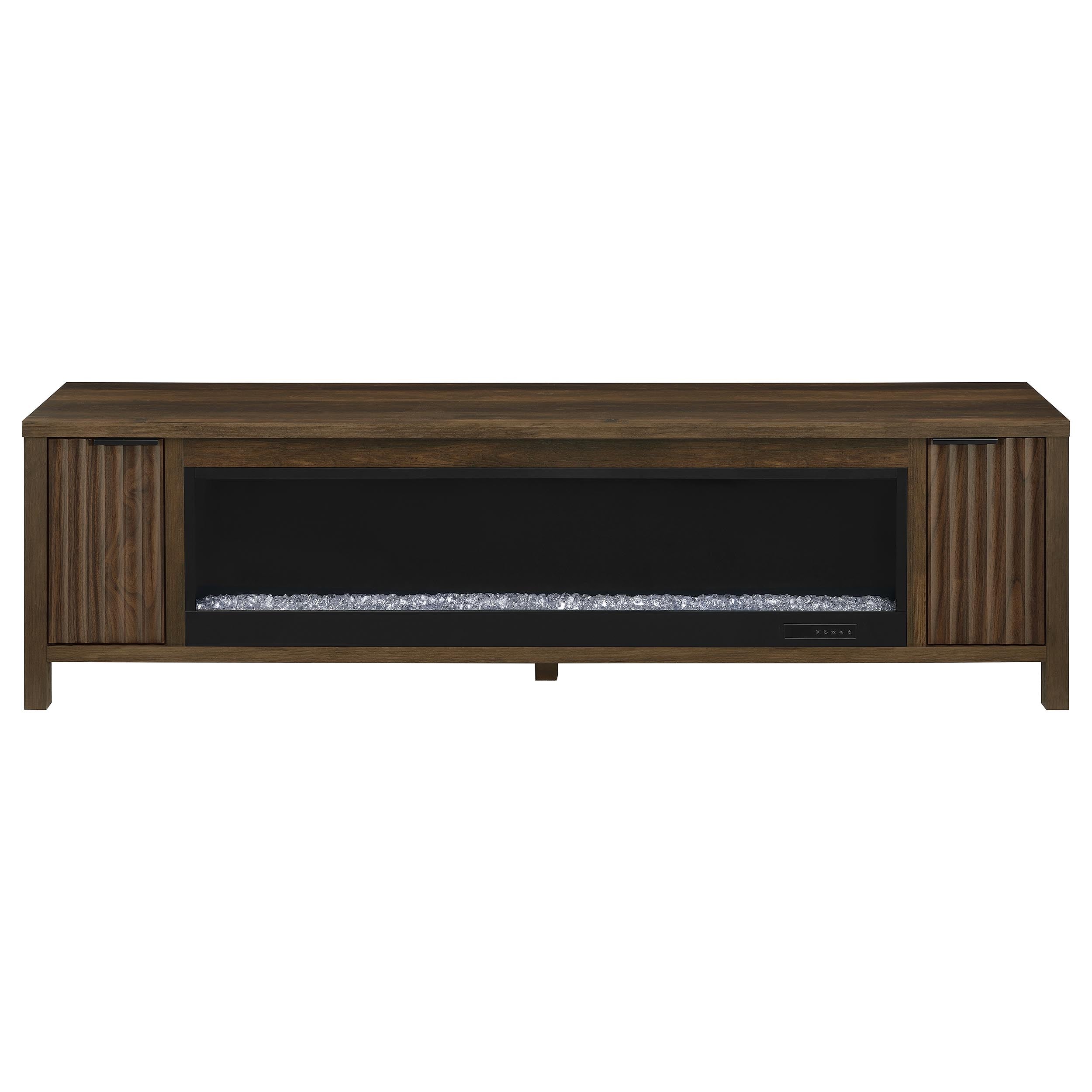 Carey TV Stand Fireplace Console - Ideal Furniture (Fresno,CA)