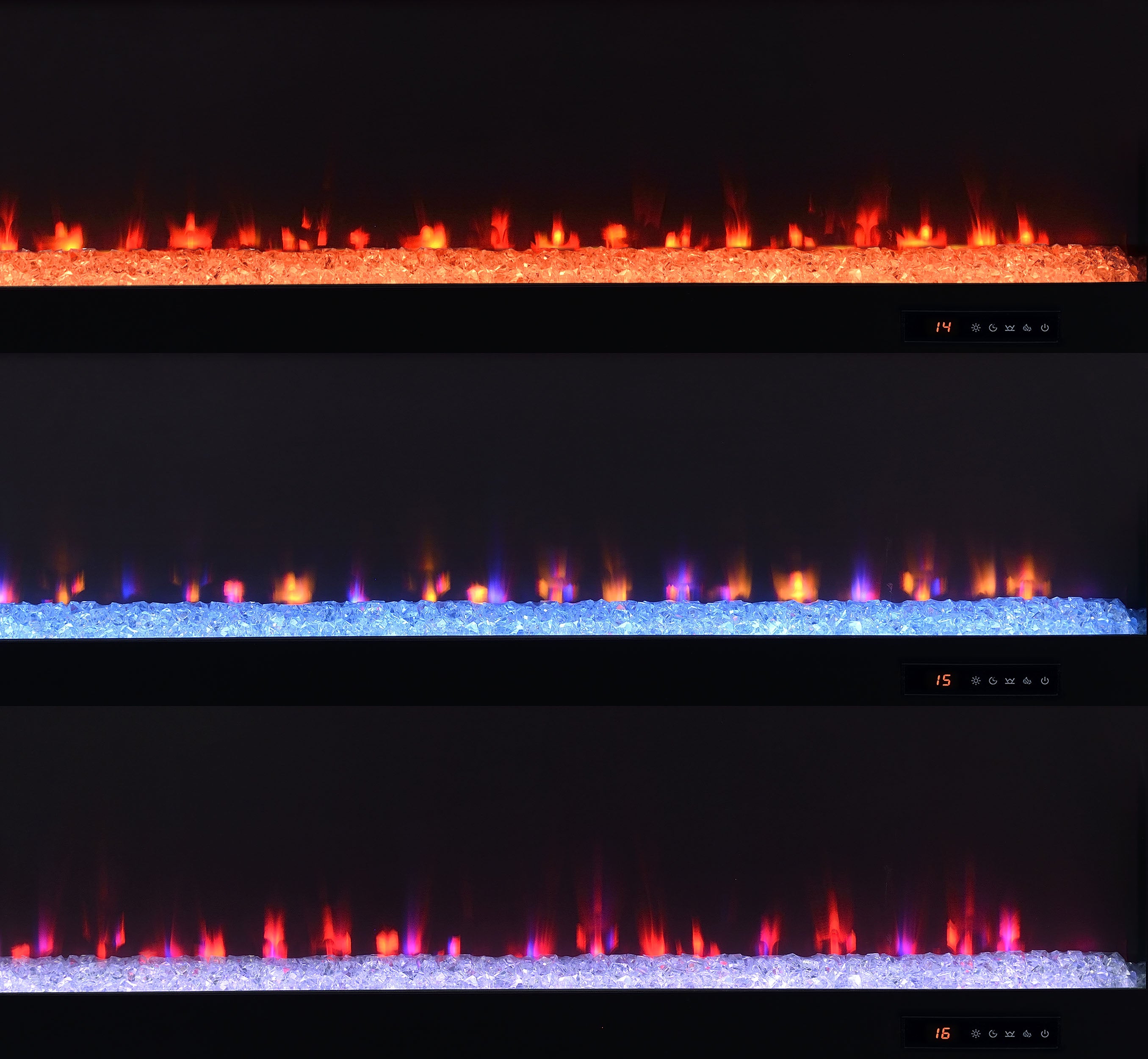 Carey TV Stand Fireplace Console - Ideal Furniture (Fresno,CA)