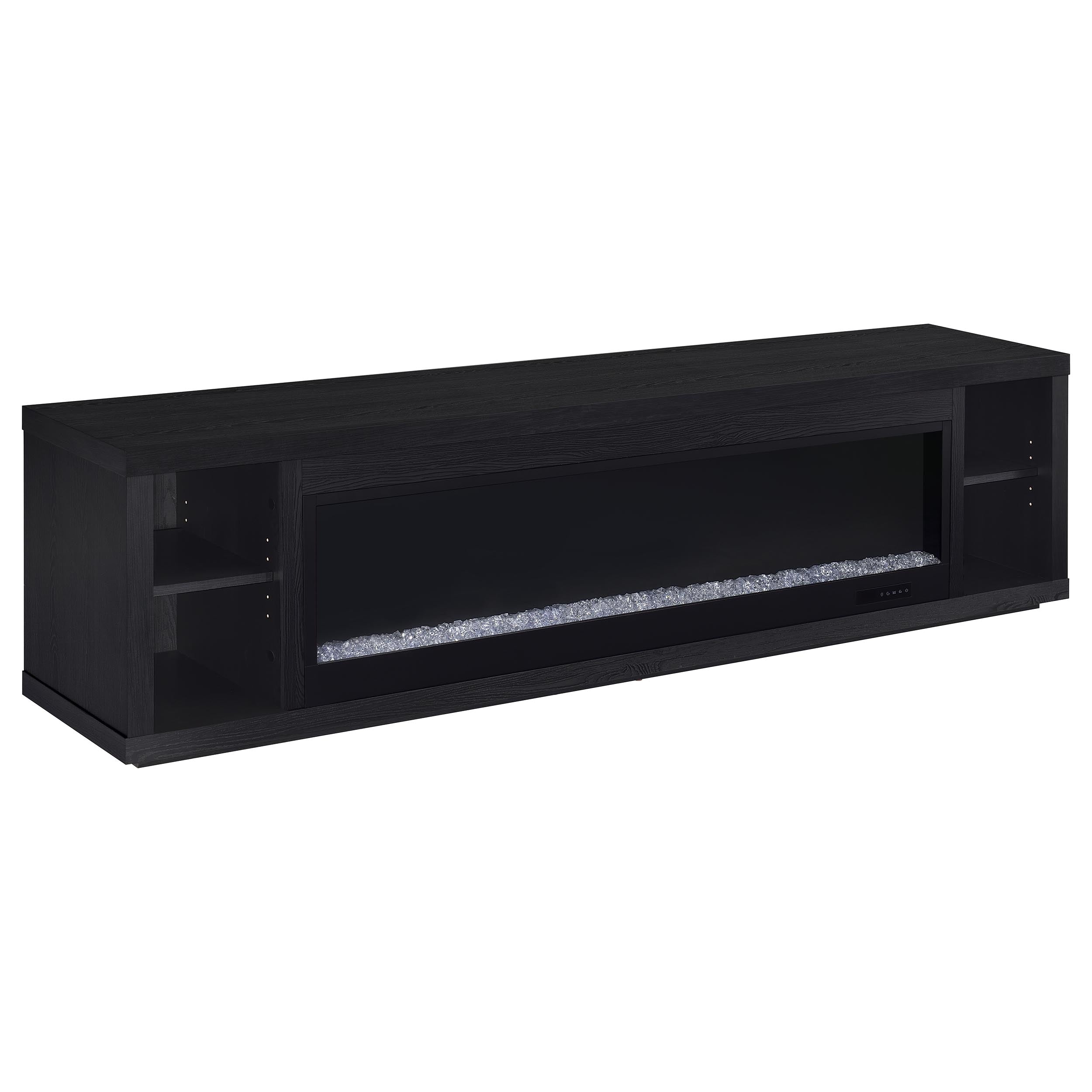 Deiter TV Stand Fireplace Console - Ideal Furniture (Fresno,CA)