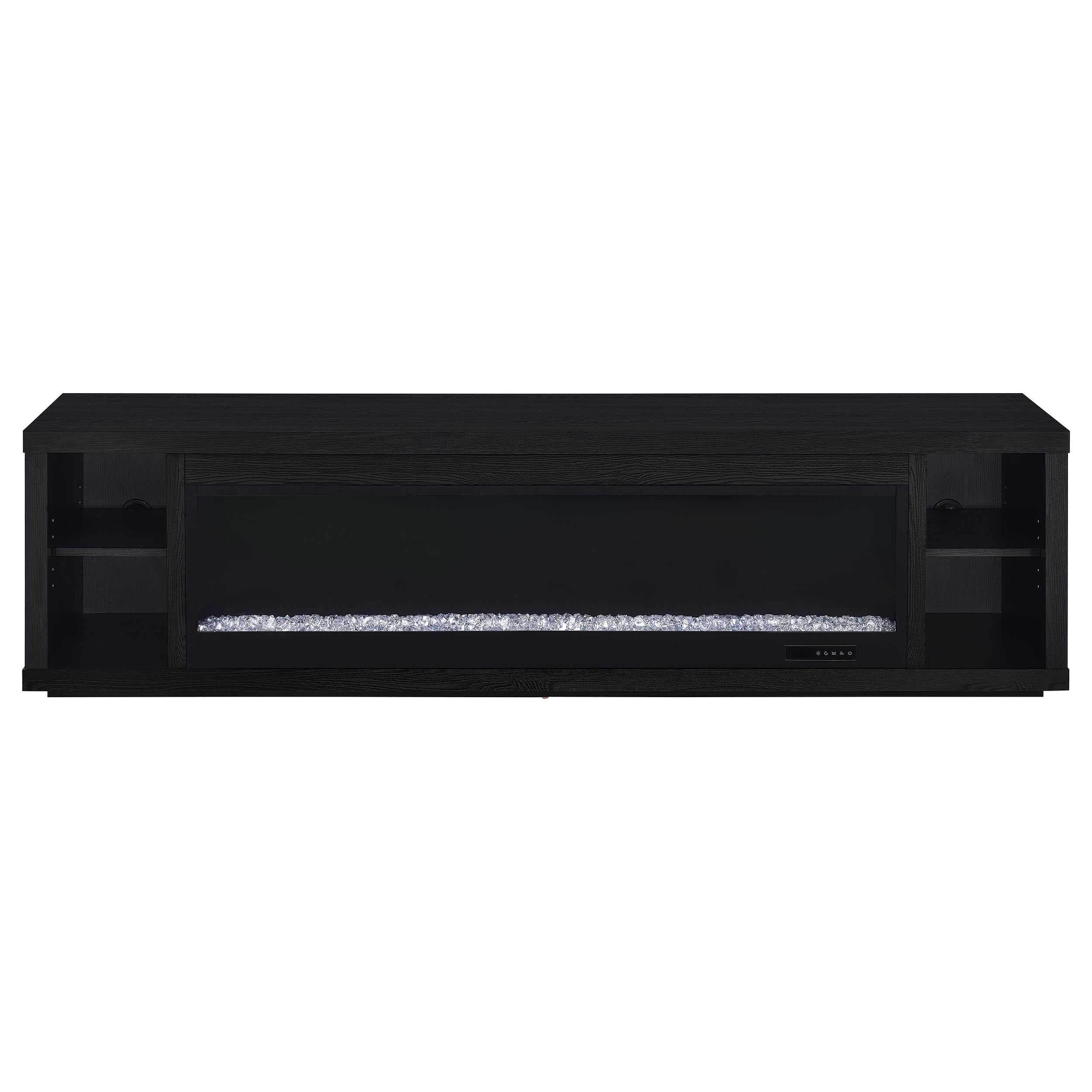 Deiter TV Stand Fireplace Console - Ideal Furniture (Fresno,CA)