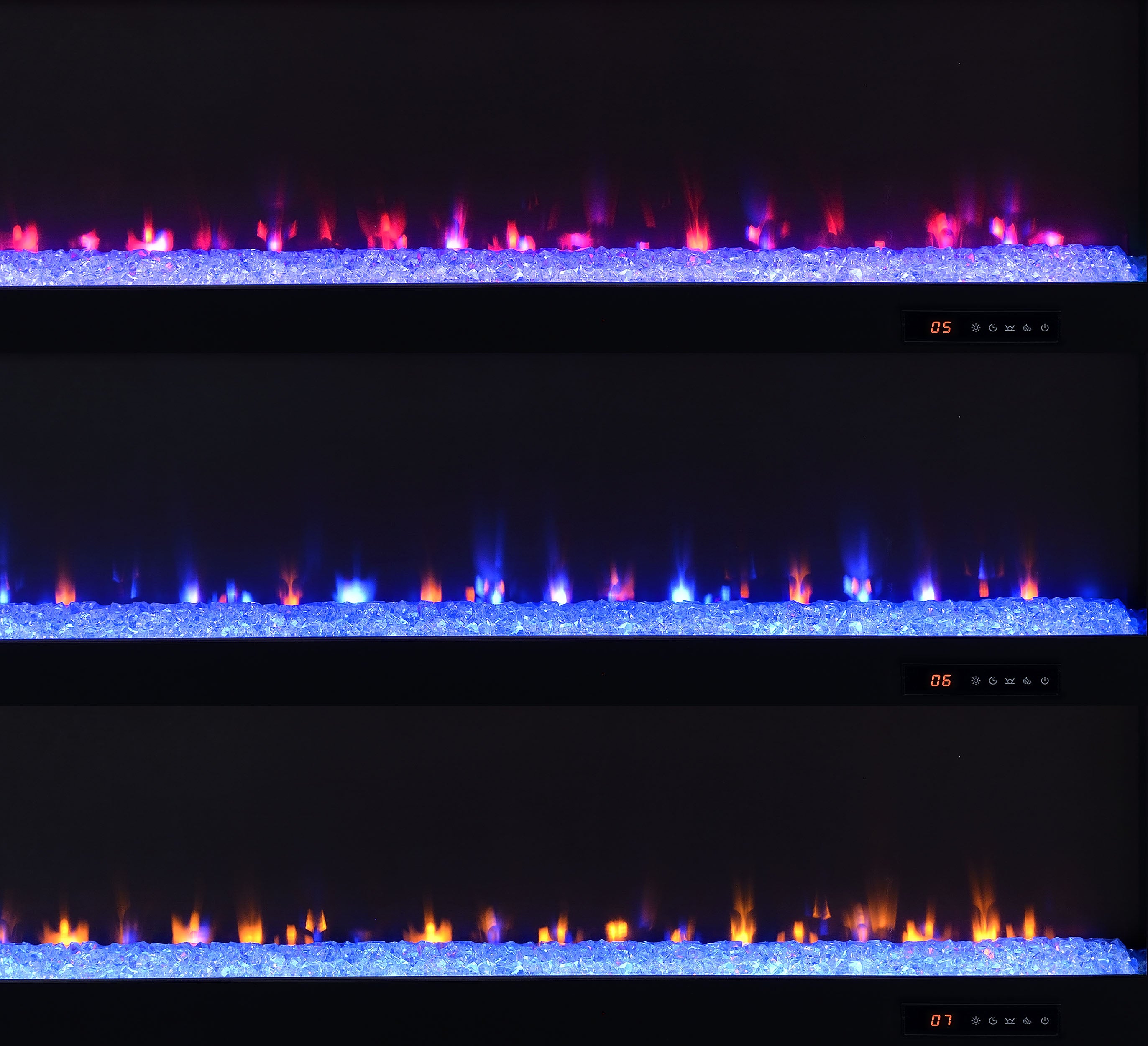 Deiter TV Stand Fireplace Console - Ideal Furniture (Fresno,CA)