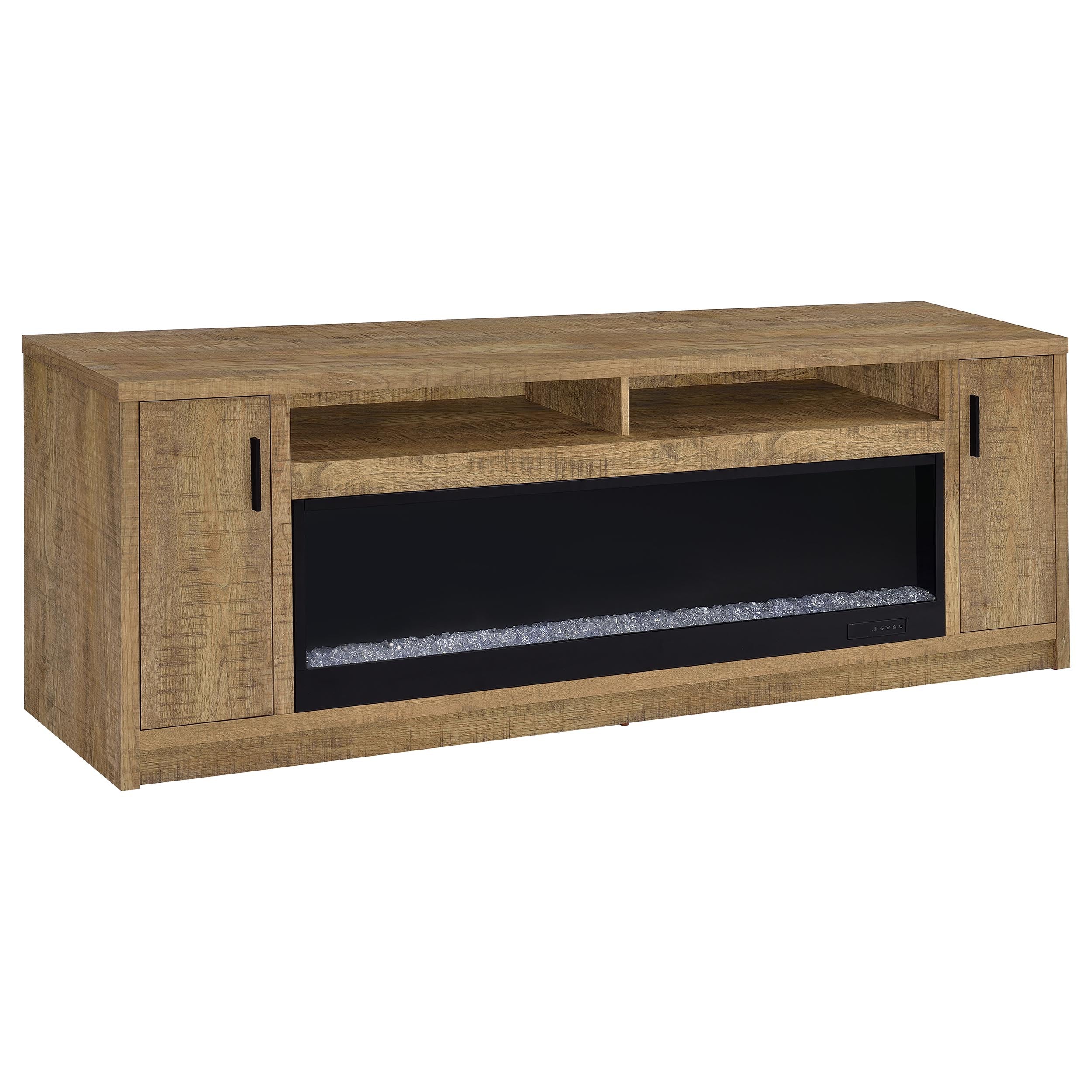 Eddy TV Stand Fireplace Console - Ideal Furniture (Fresno,CA)