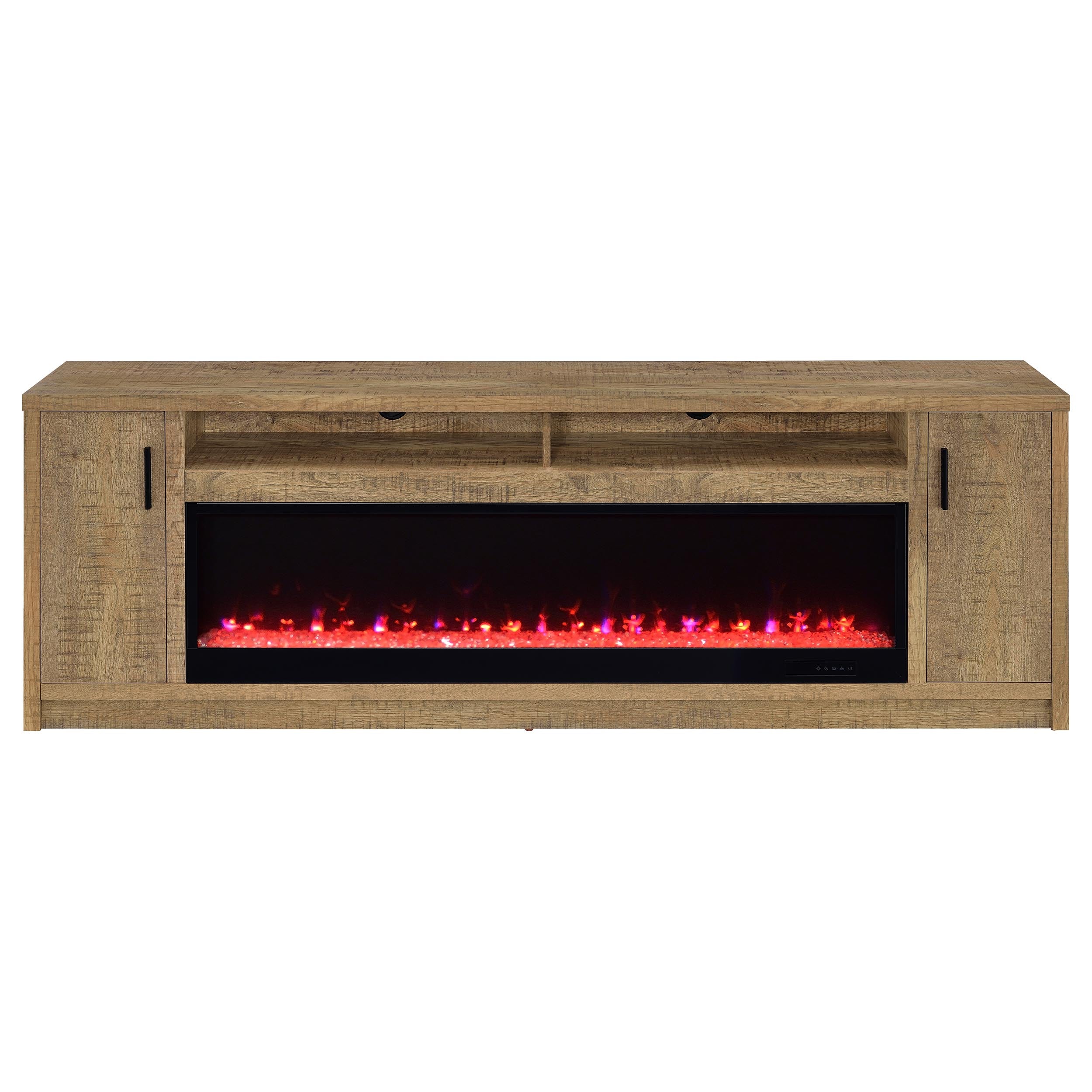 Eddy TV Stand Fireplace Console - Ideal Furniture (Fresno,CA)