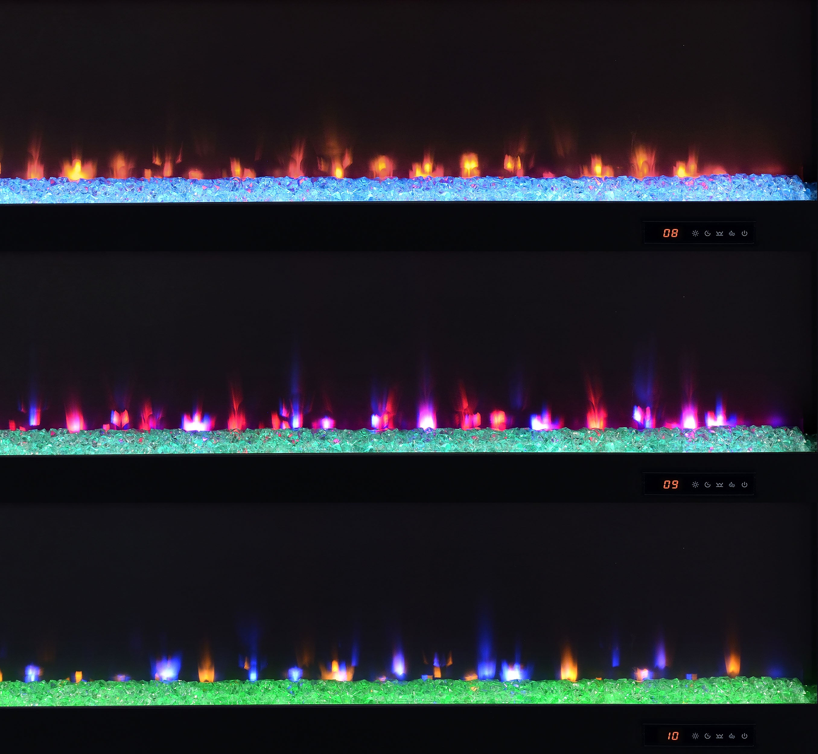 Eddy TV Stand Fireplace Console - Ideal Furniture (Fresno,CA)