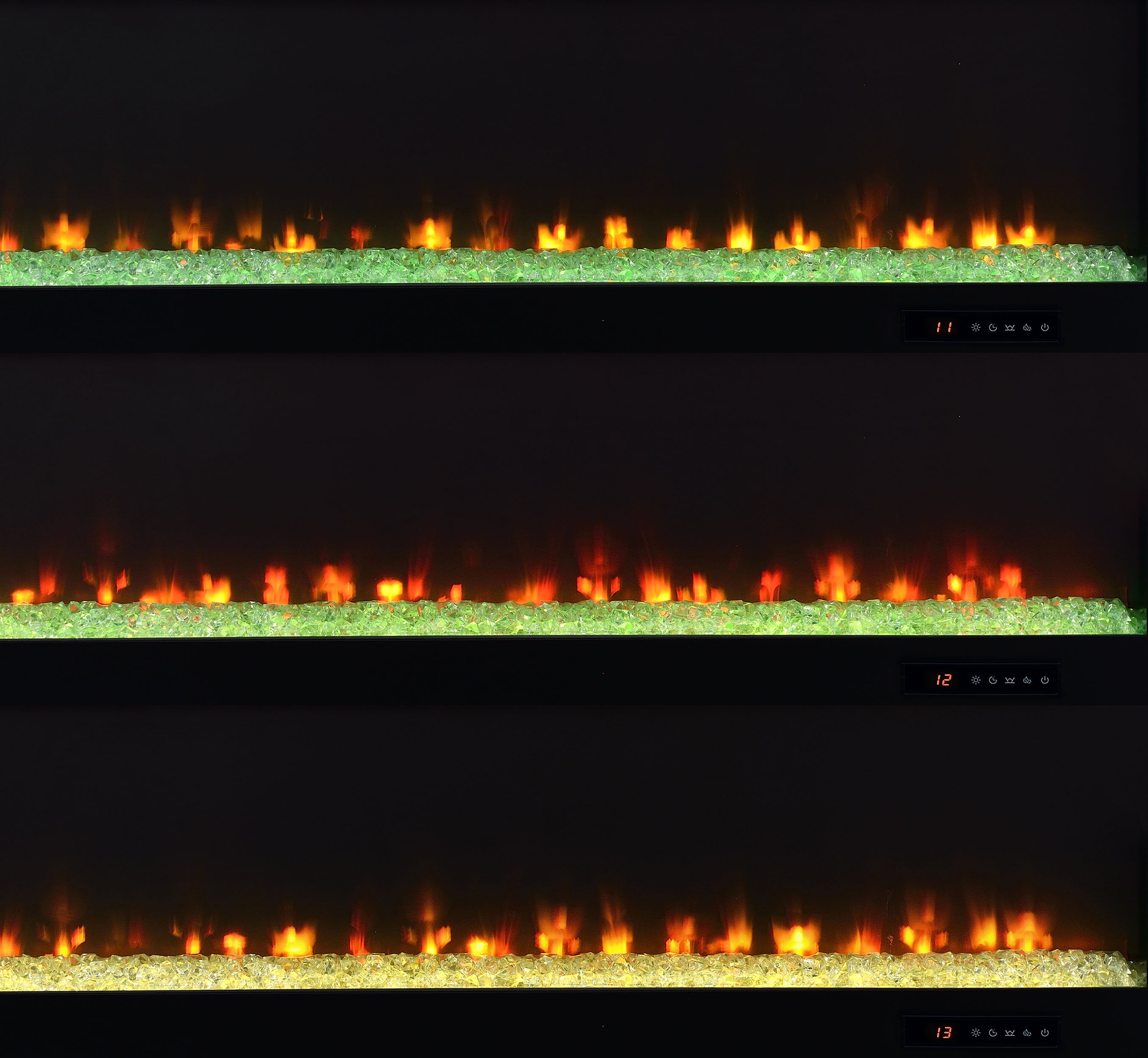 Eddy TV Stand Fireplace Console - Ideal Furniture (Fresno,CA)