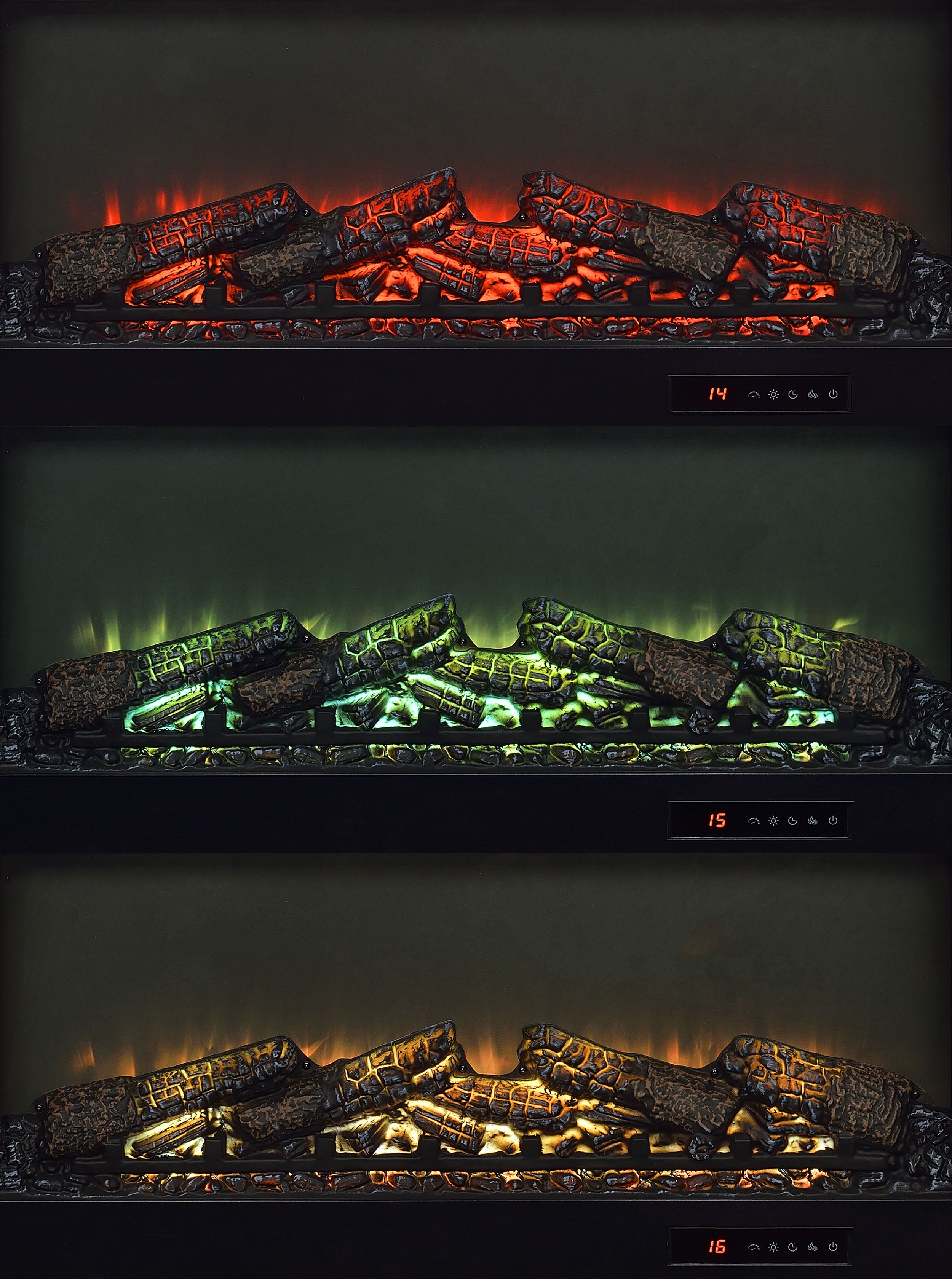 Fuller TV Stand Fireplace Console - Ideal Furniture (Fresno,CA)