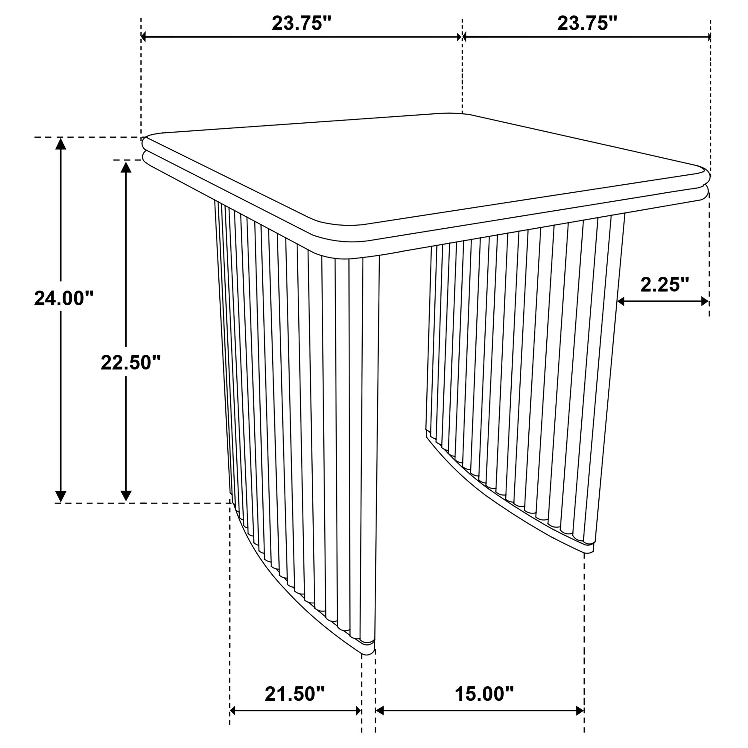 Adina End Table - Ideal Furniture (Fresno,CA)