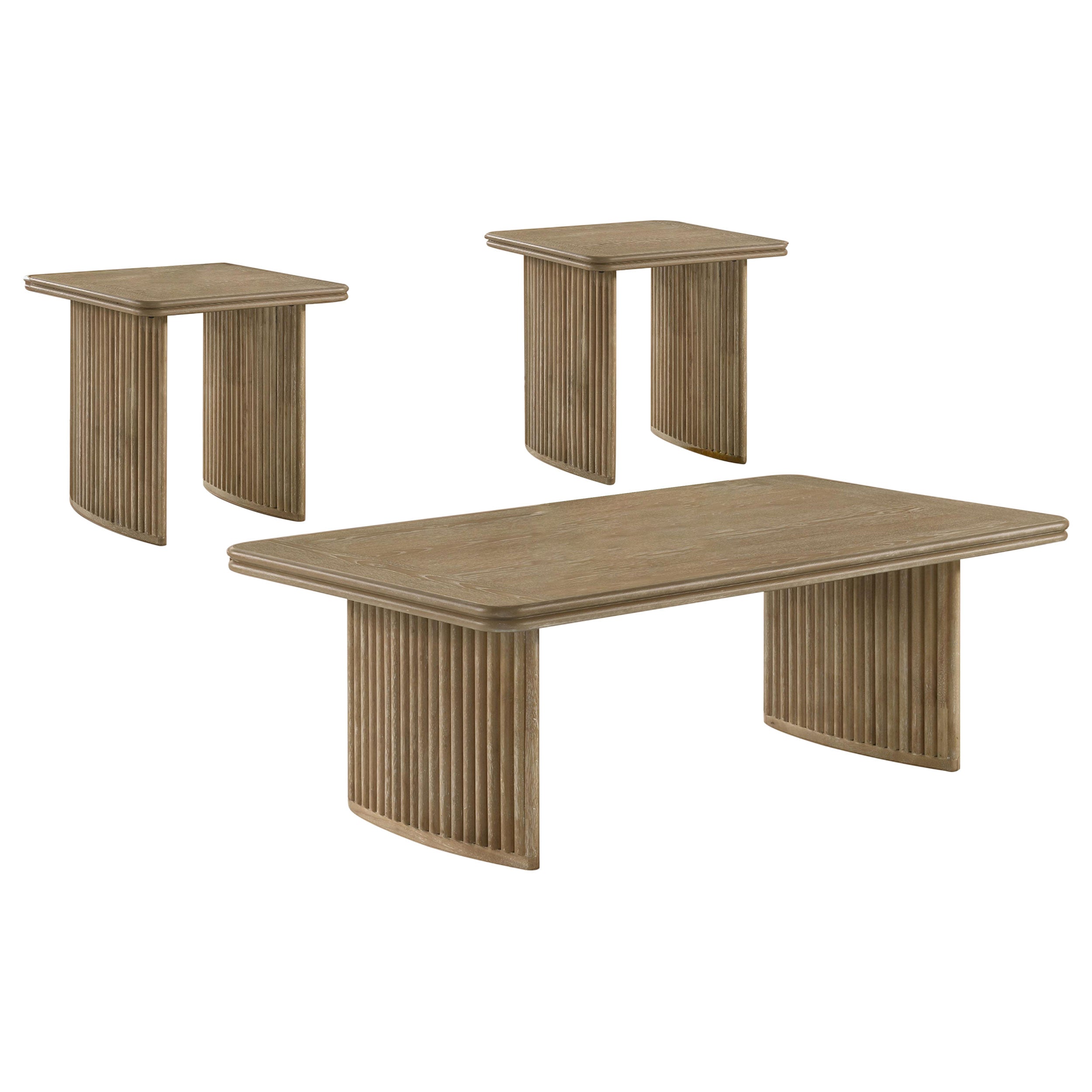 Adina Coffee Table Set - Ideal Furniture (Fresno,CA)