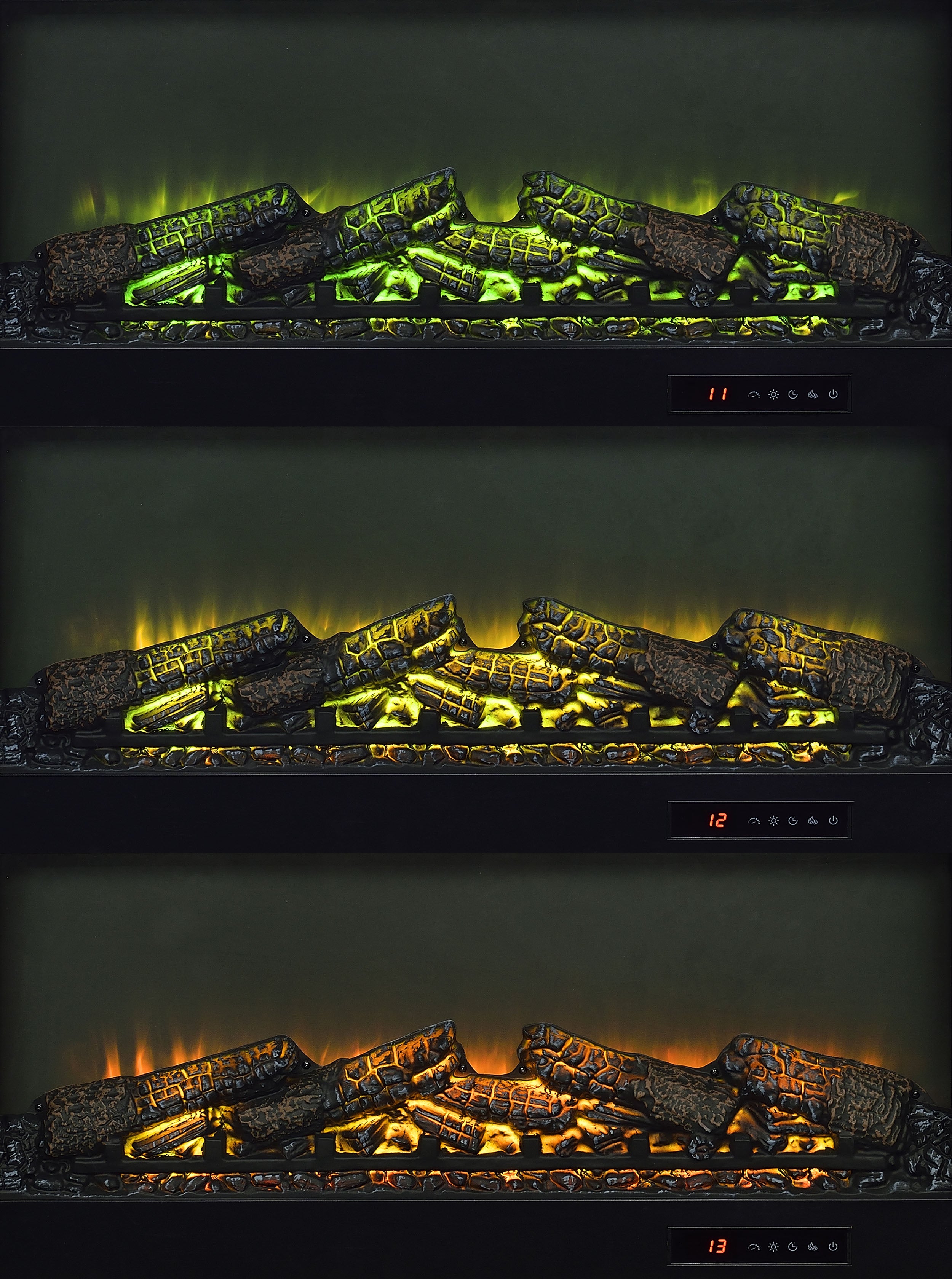 Enfield TV Stand Fireplace Console - Ideal Furniture (Fresno,CA)