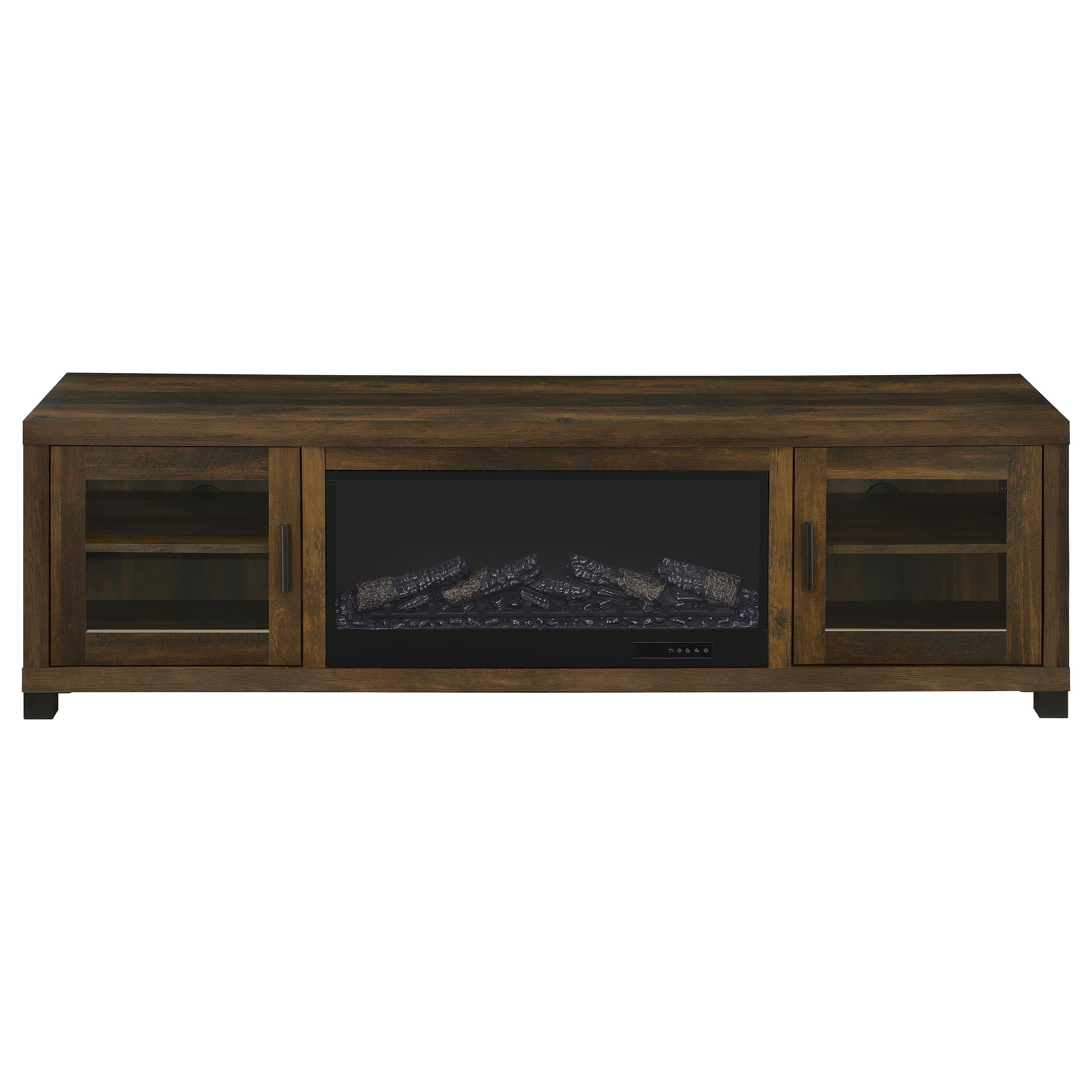 Havering TV Stand Fireplace Console - Ideal Furniture (Fresno,CA)
