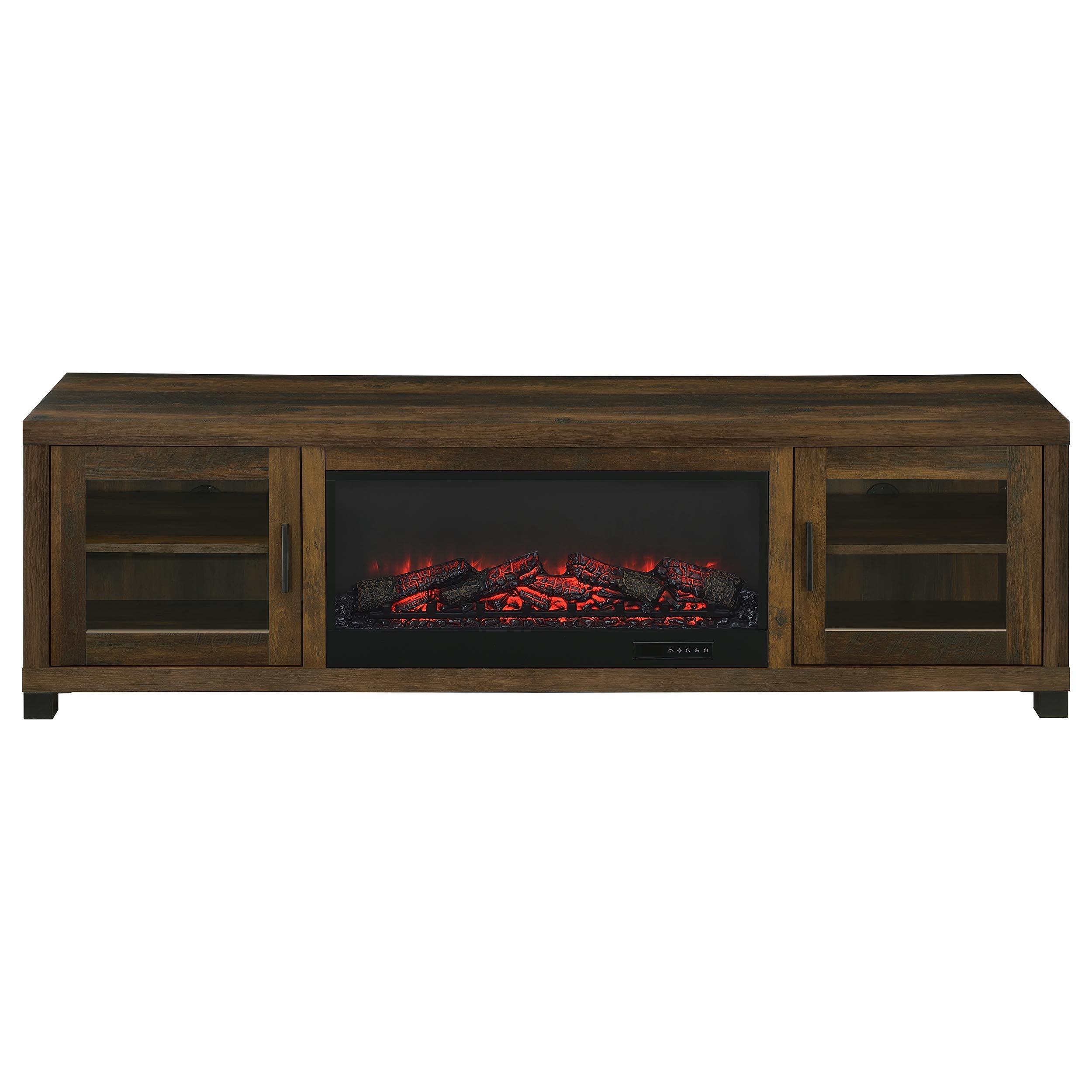 Havering TV Stand Fireplace Console - Ideal Furniture (Fresno,CA)