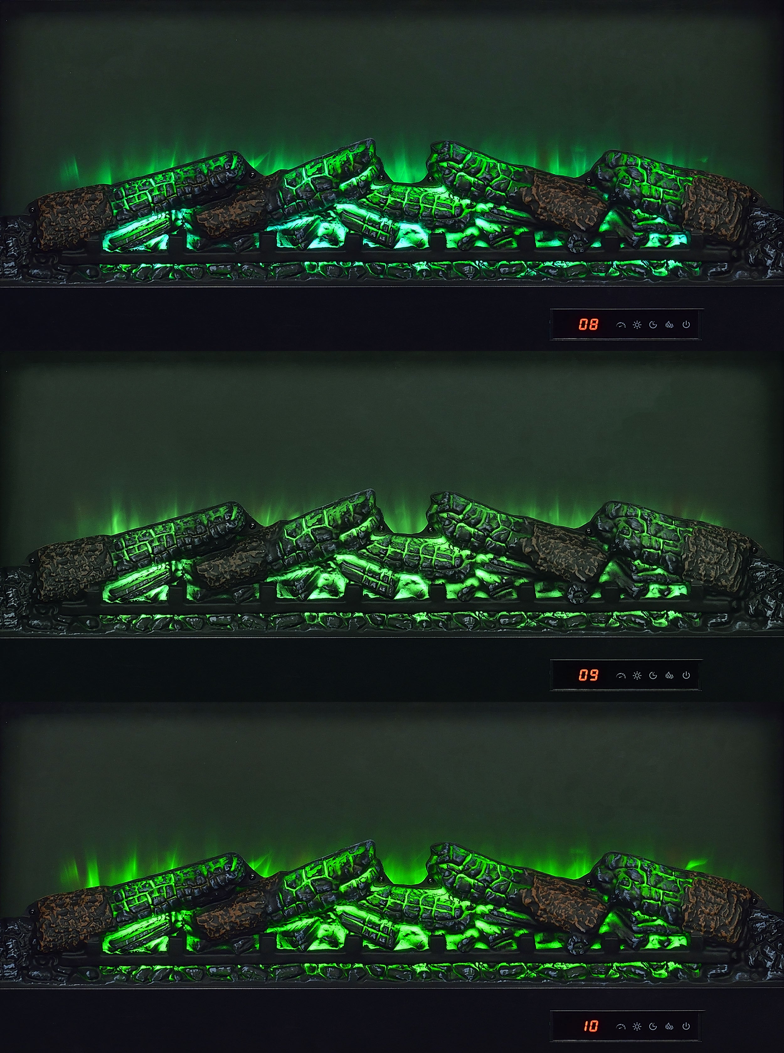 Havering TV Stand Fireplace Console - Ideal Furniture (Fresno,CA)