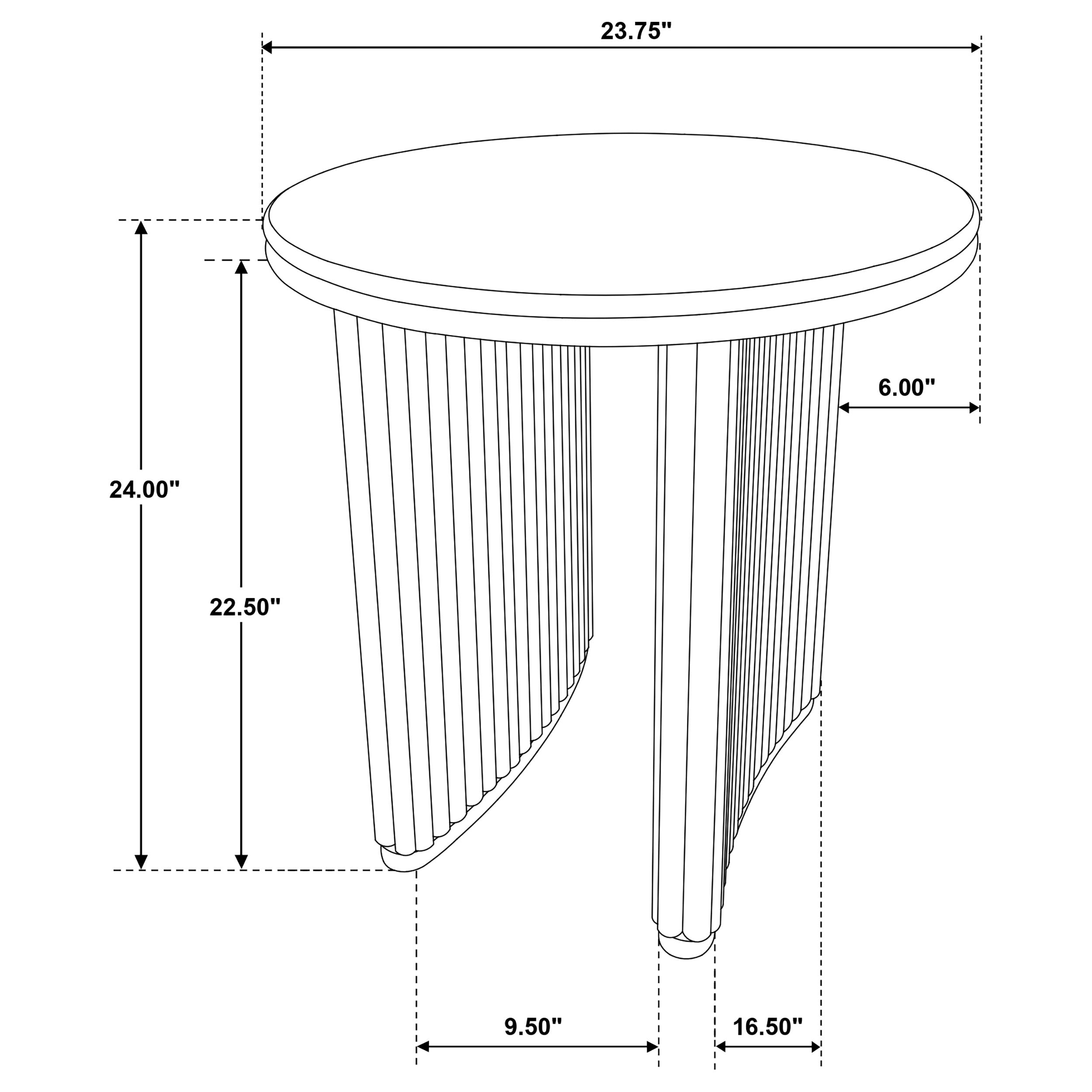 Adina End Table - Ideal Furniture (Fresno,CA)