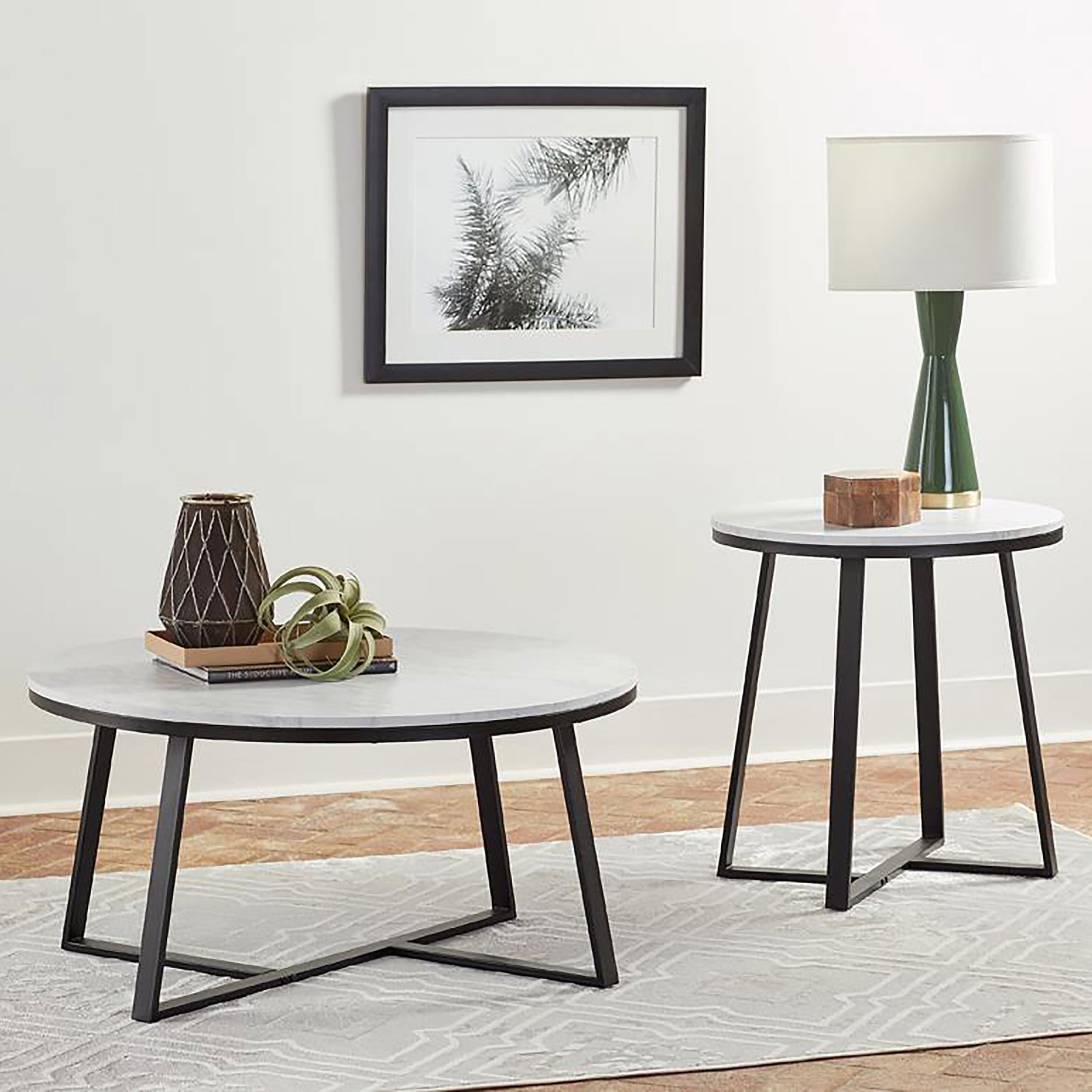 Hugo Coffee Table Set - Ideal Furniture (Fresno,CA)