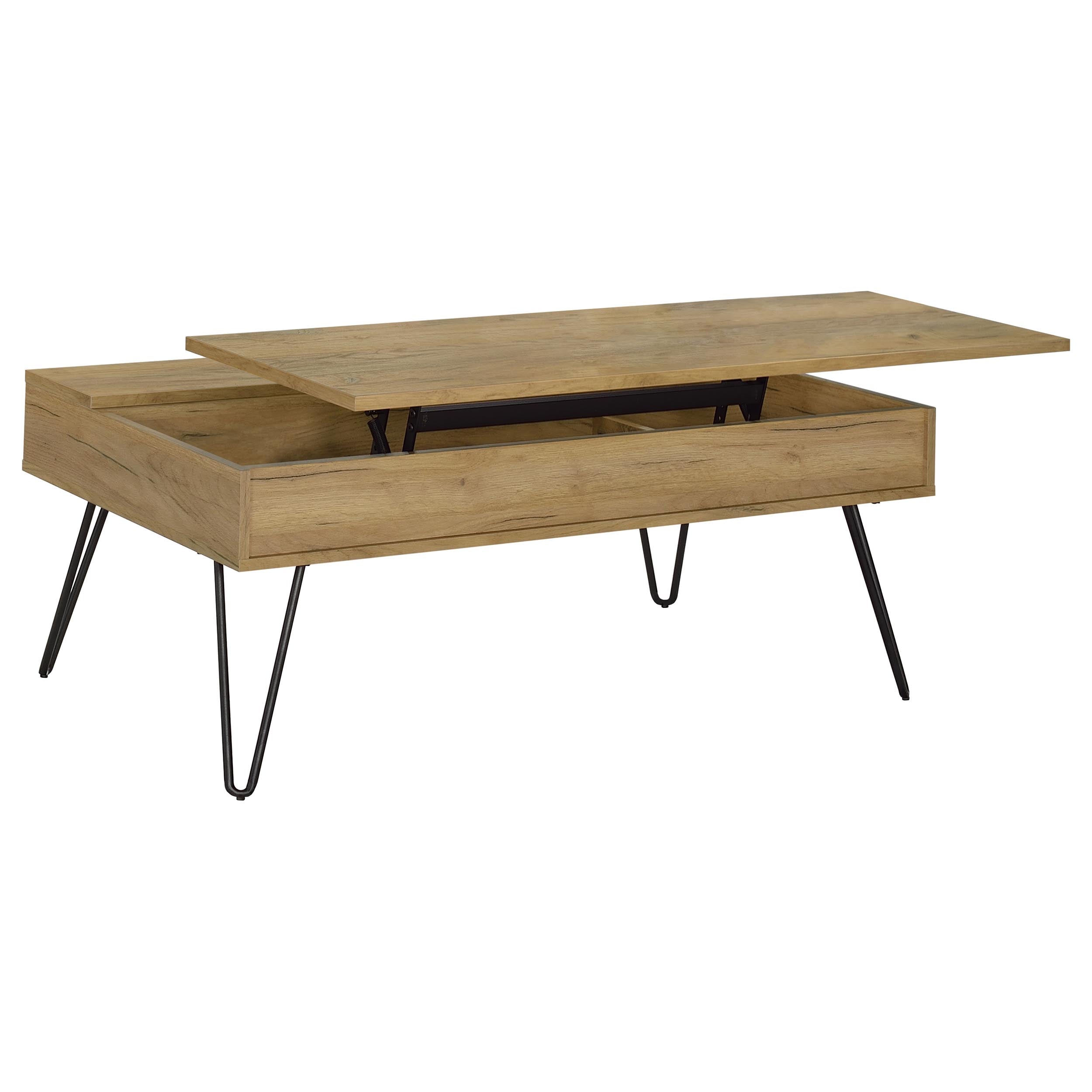 Fanning Lift-Top Coffee Table Set - Ideal Furniture (Fresno,CA)