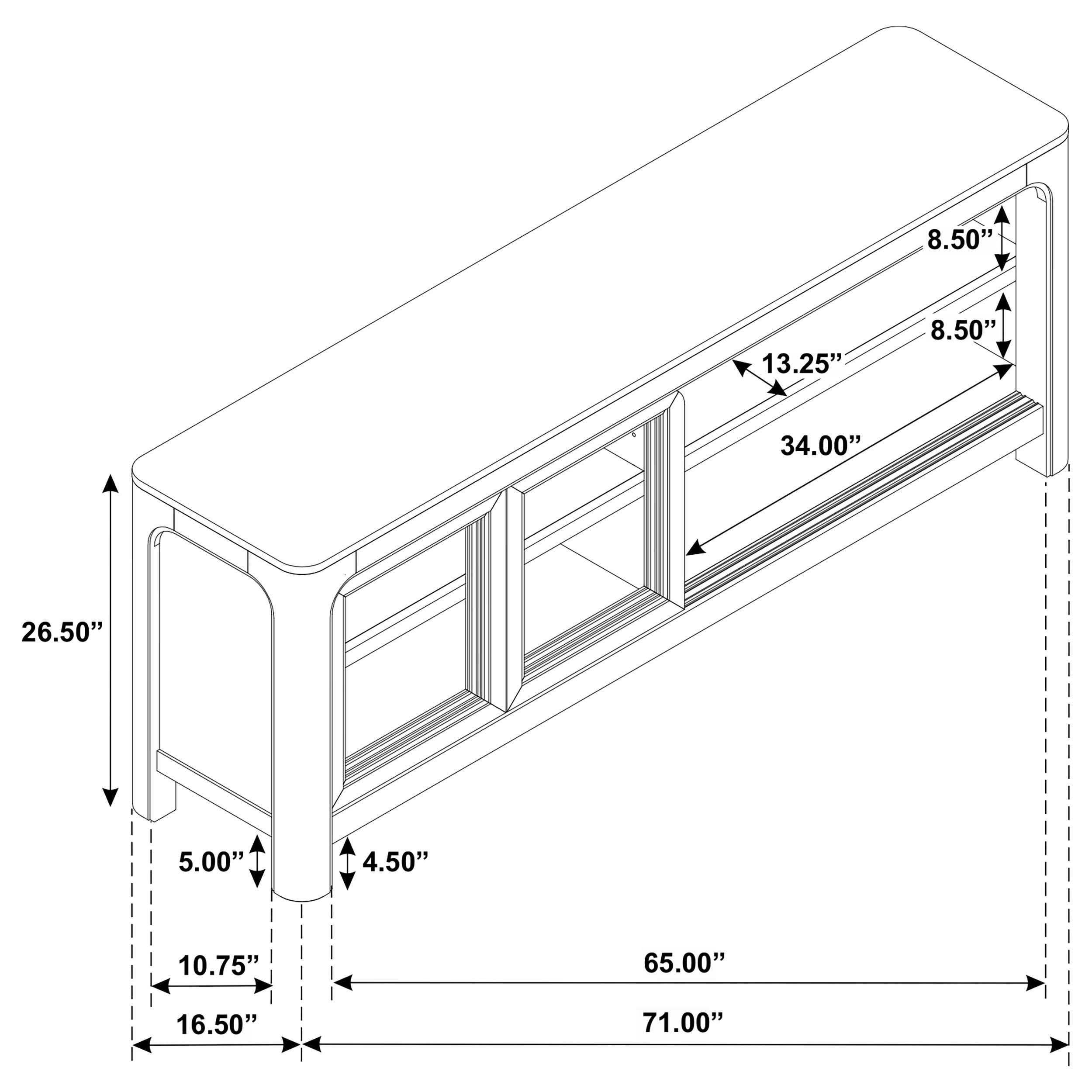 Solano TV Stand - Ideal Furniture (Fresno,CA)