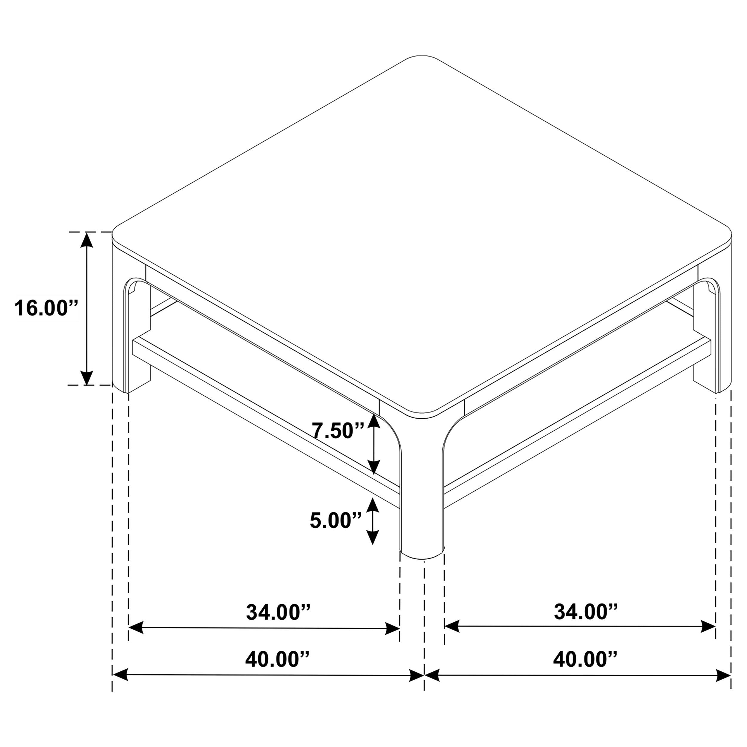 Solano Coffee Table - Ideal Furniture (Fresno,CA)