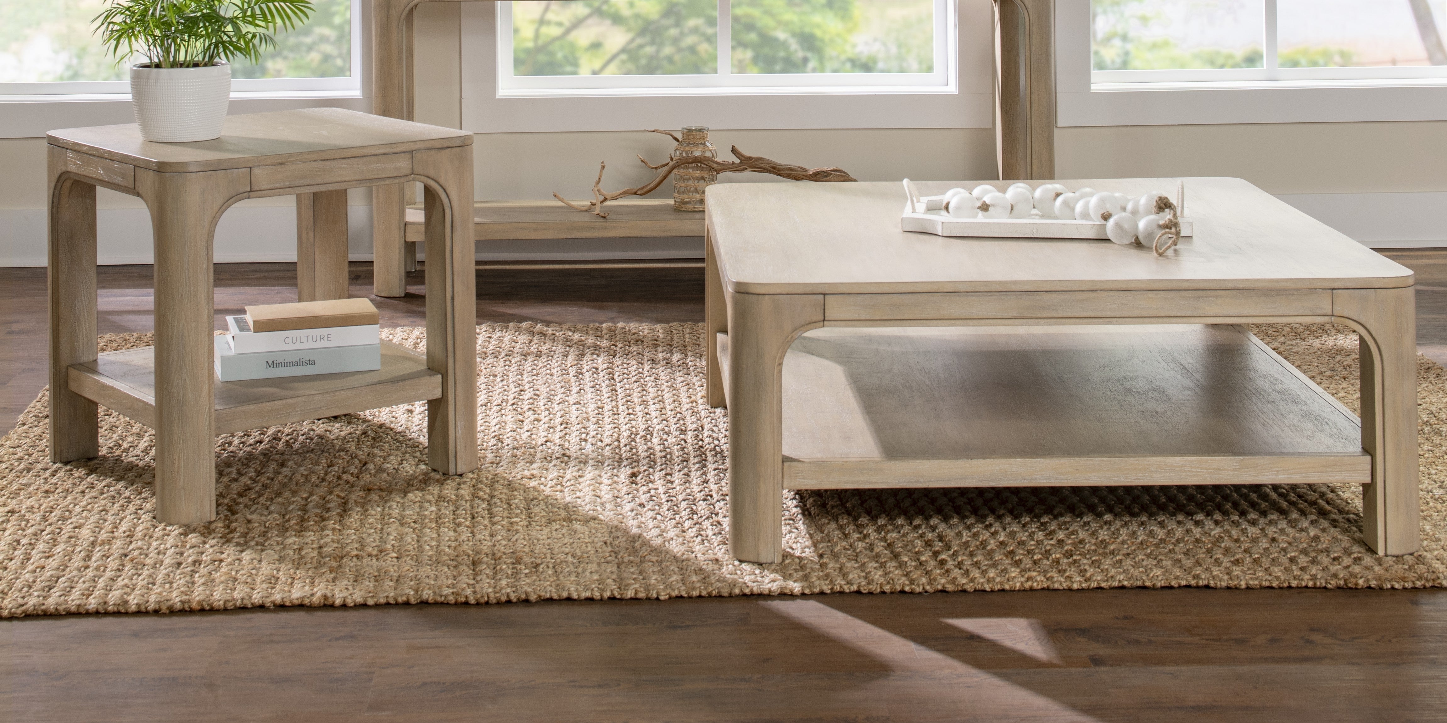Solano Coffee Table Set - Ideal Furniture (Fresno,CA)