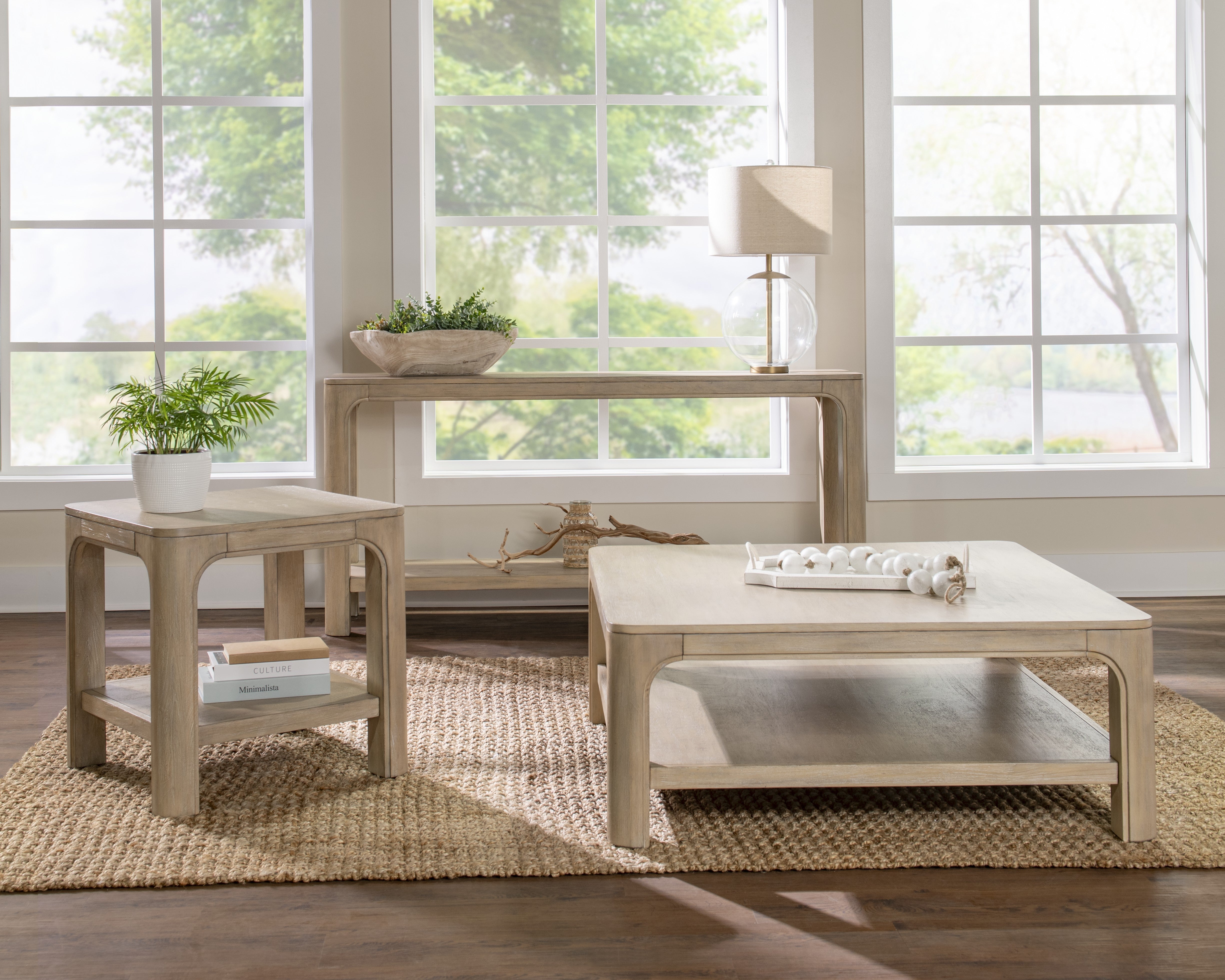 Solano Coffee Table Set - Ideal Furniture (Fresno,CA)
