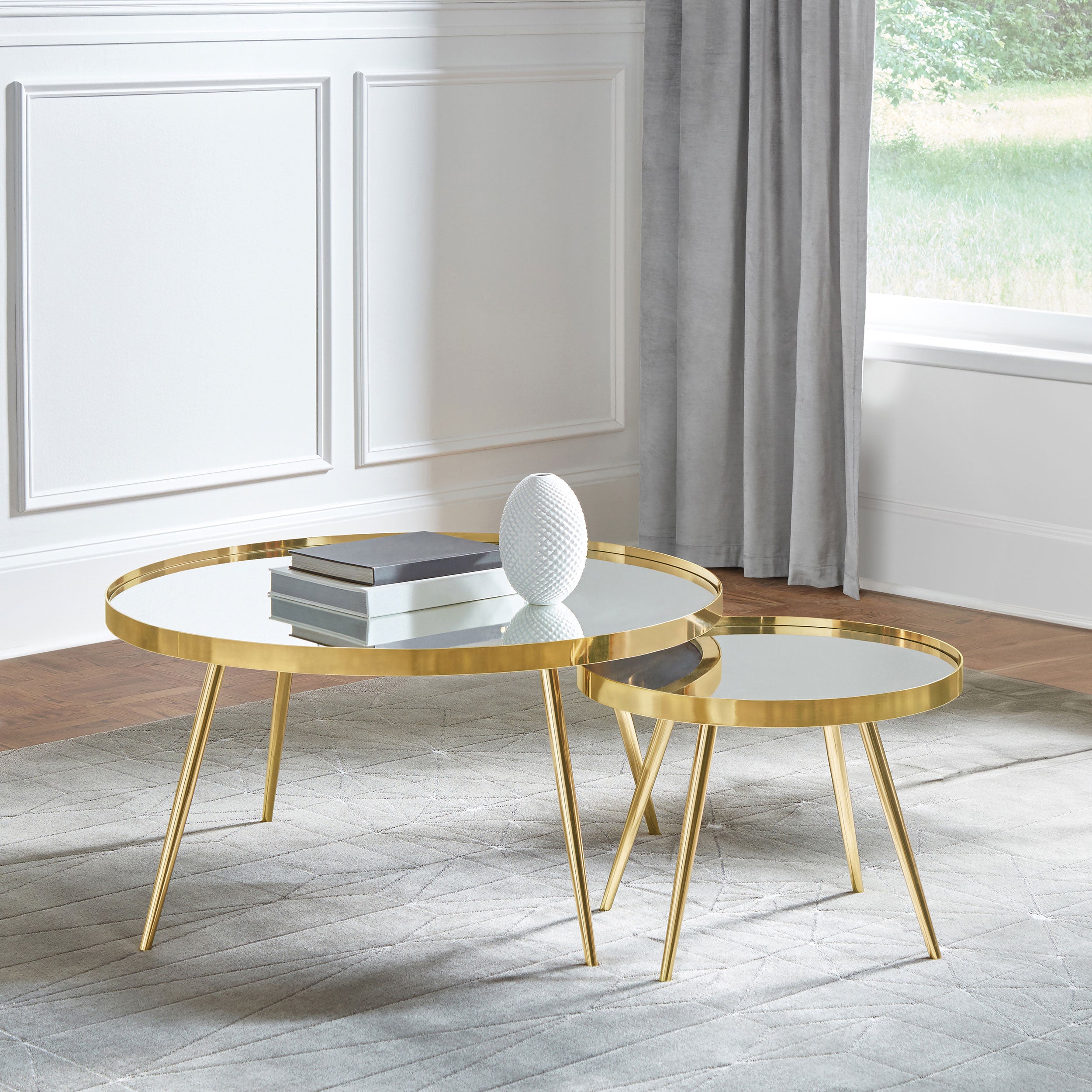 Kaelyn Nesting Coffee Table - Ideal Furniture (Fresno,CA)