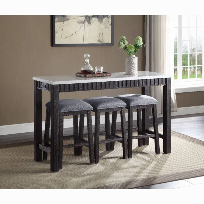 Necalli 4PC Pack Counter Height Table Set - Ideal Furniture (Fresno,CA)