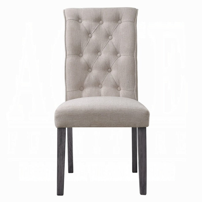 Yabeina Side Chair Set-2 - Ideal Furniture (Fresno,CA)