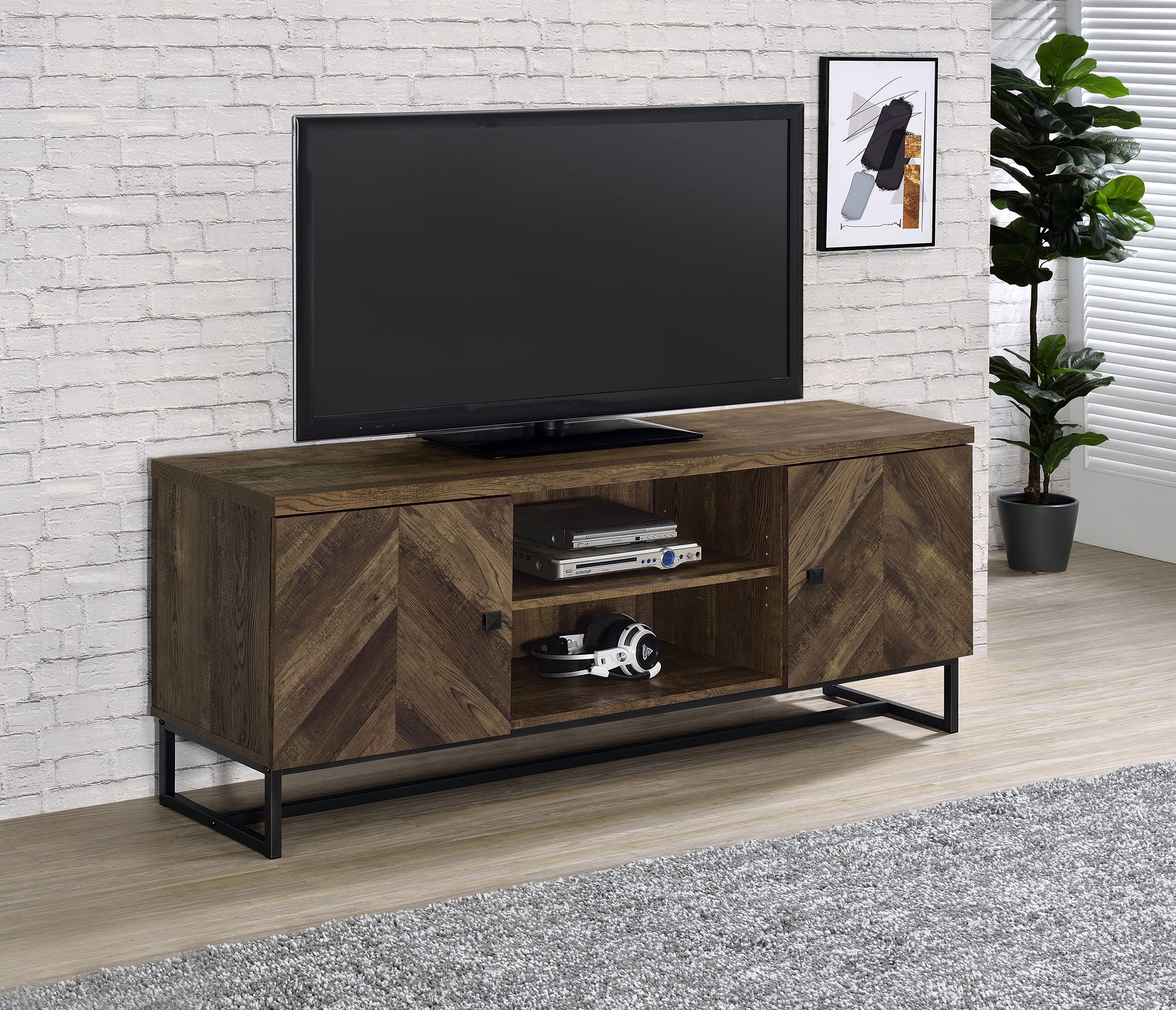 Myles TV Stand - Ideal Furniture (Fresno,CA)