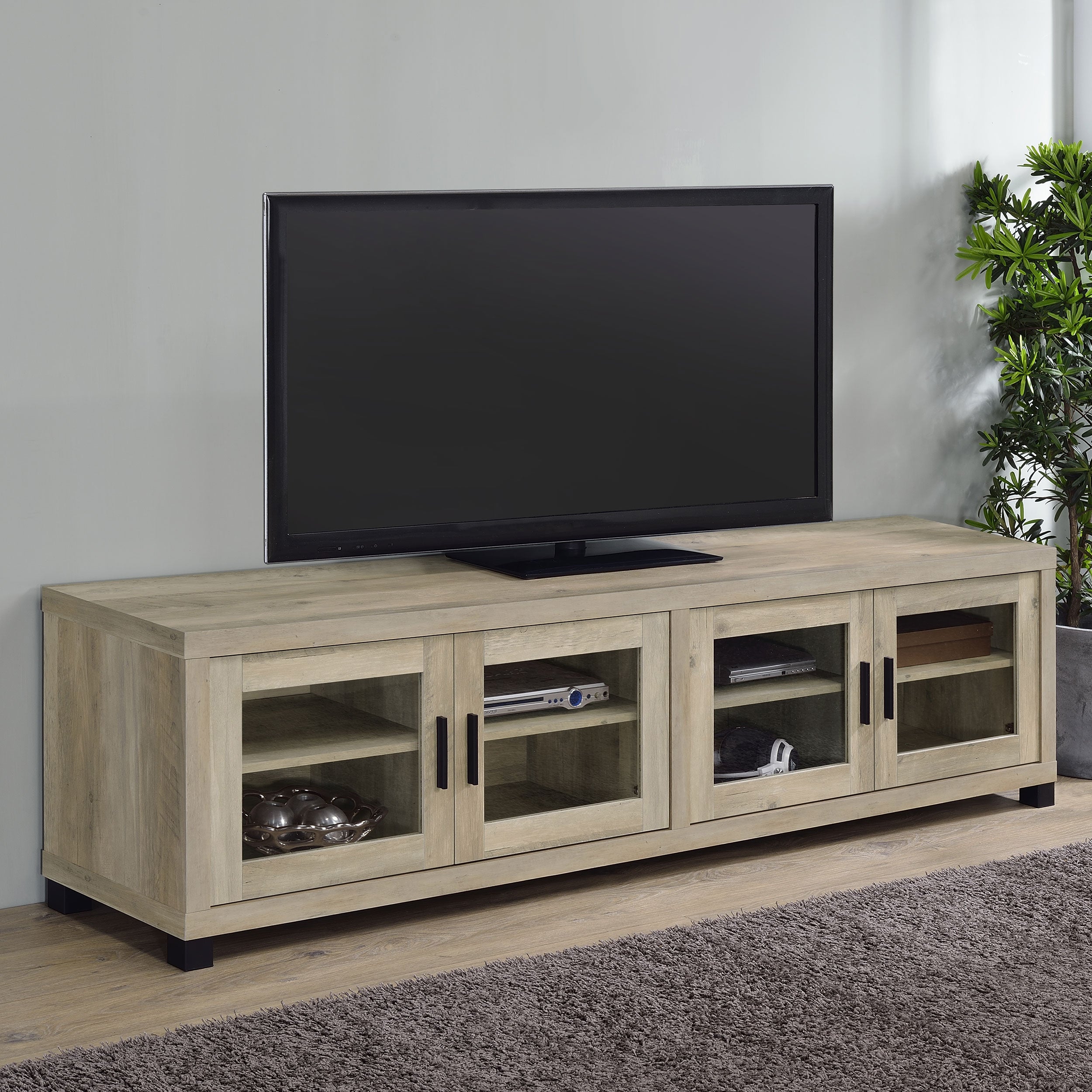 Sachin TV Stand - Ideal Furniture (Fresno,CA)