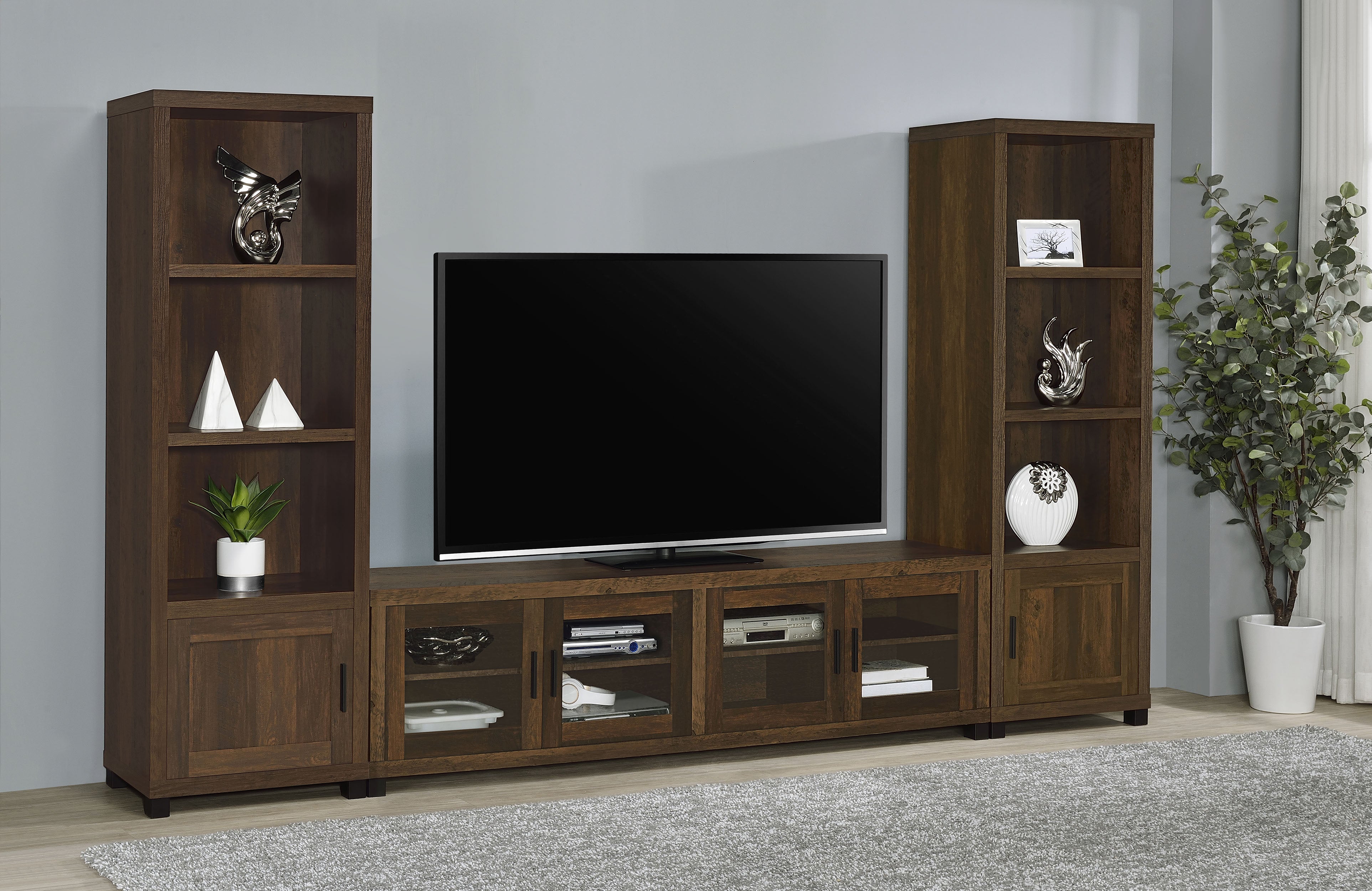 Sachin Entertainment Center - Ideal Furniture (Fresno,CA)