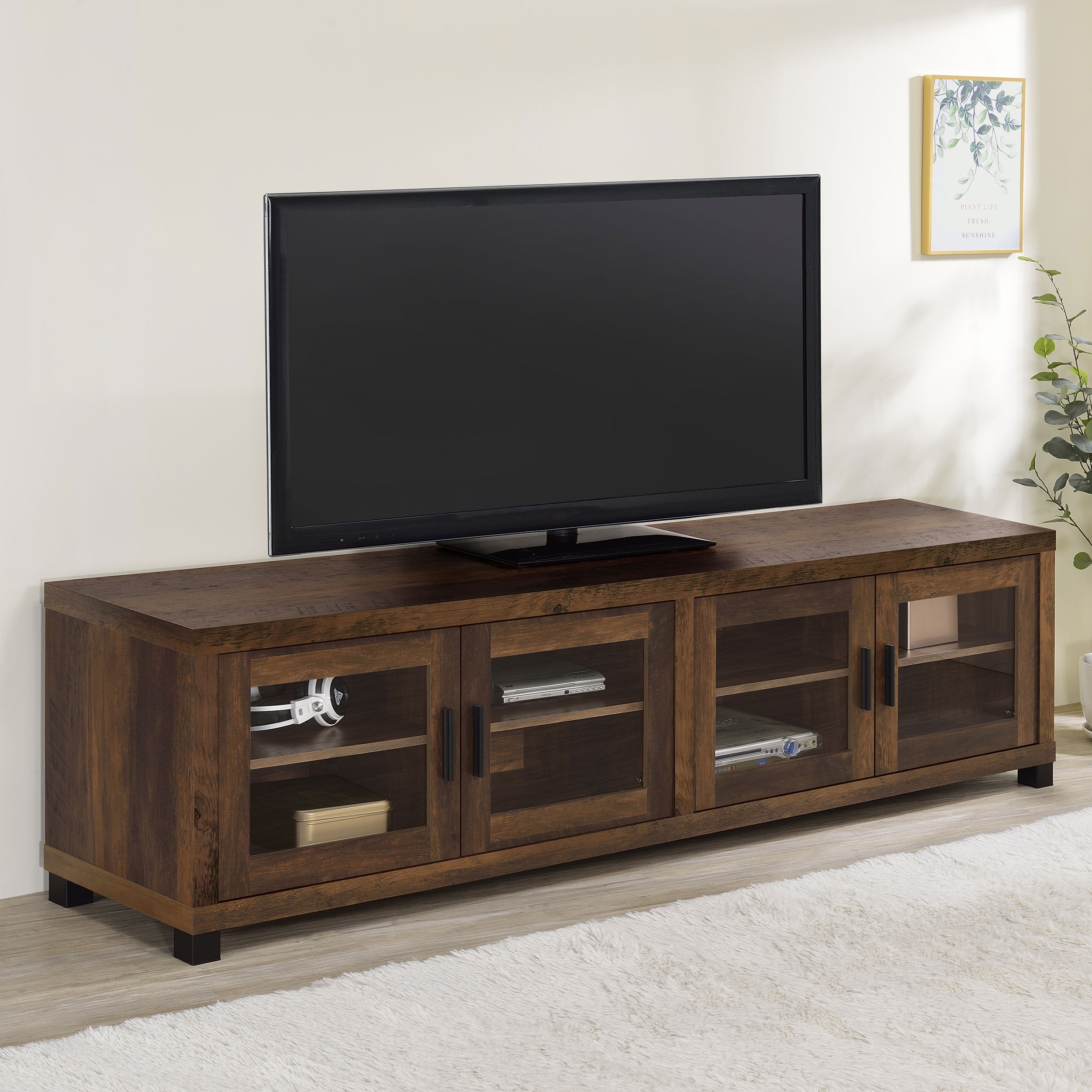 Sachin TV Stand - Ideal Furniture (Fresno,CA)