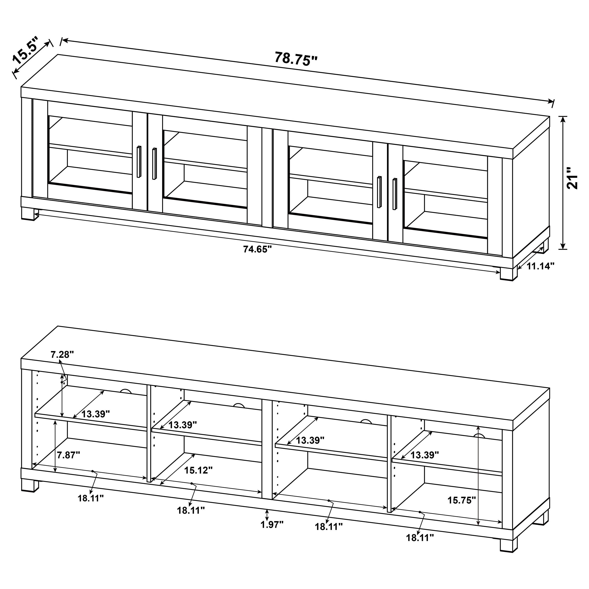 Jupiter TV Stand - Ideal Furniture (Fresno,CA)