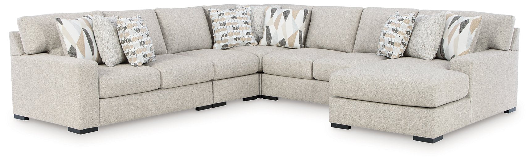 Laurelgrove Sectional with Chaise - Ideal Furniture (Fresno,CA)